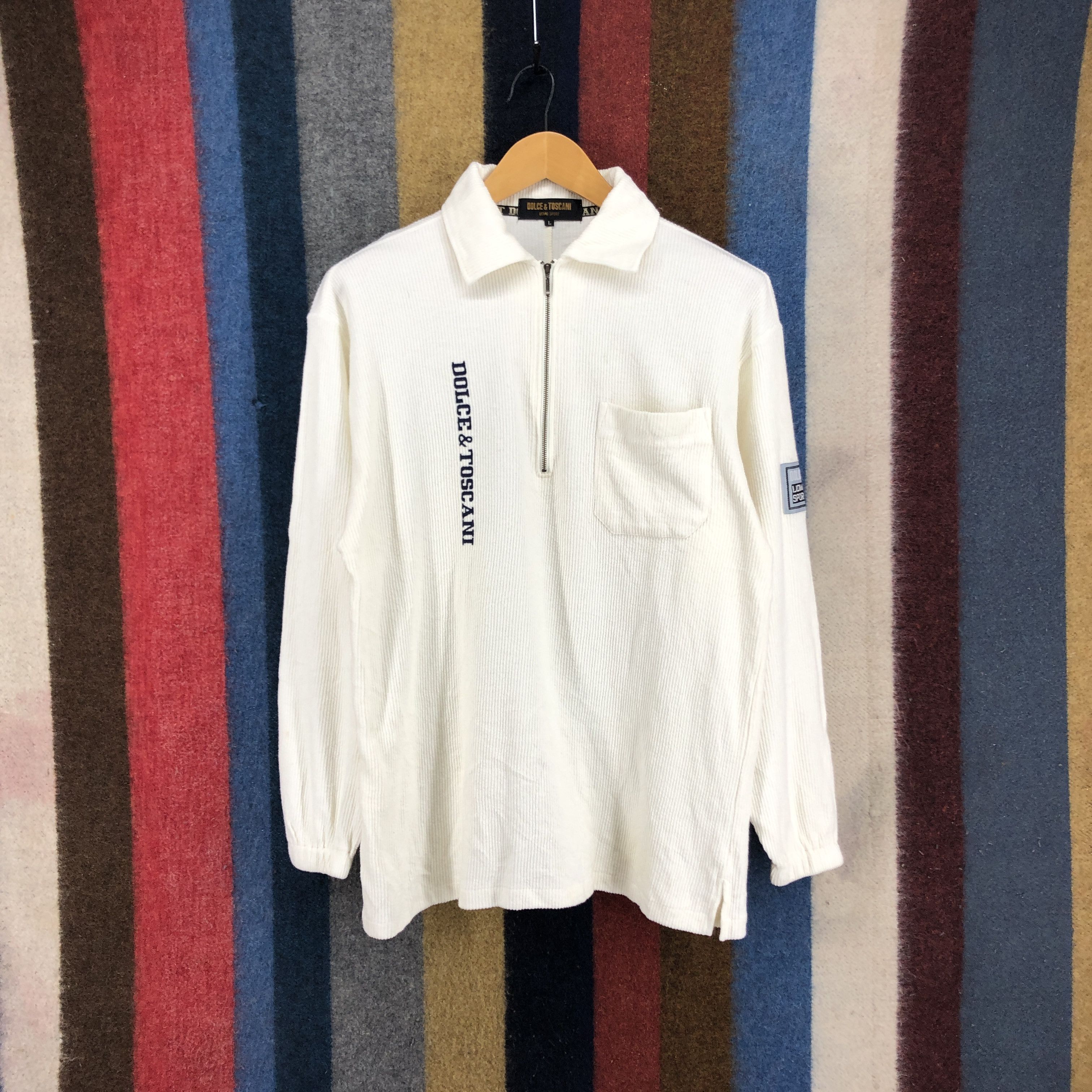Vintage Vintage DOLCE & TOSCANI Uomo Sport Sweatshirt #0375/P Size US M / EU 48-50 / 2 - 1 Thumbnail