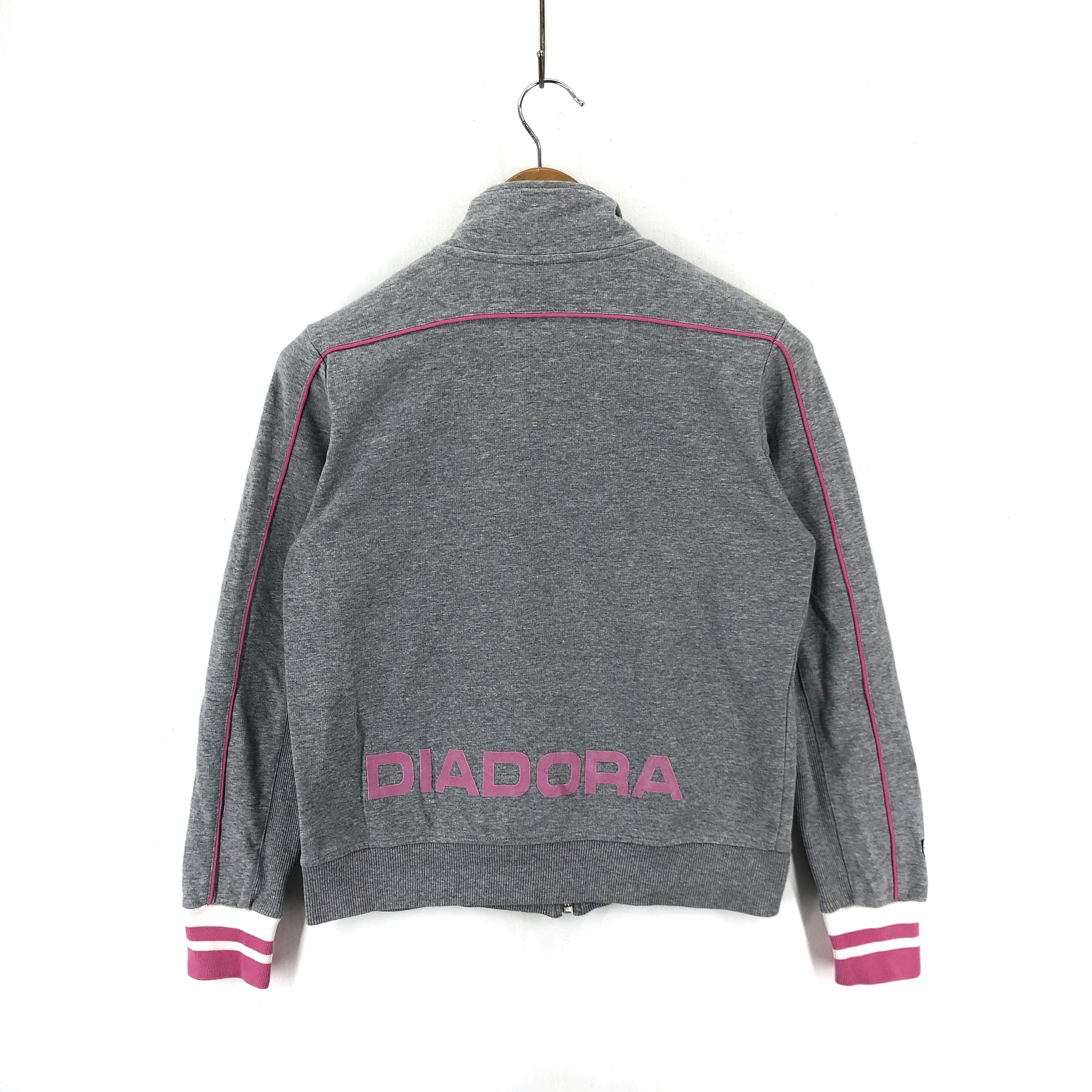 Diadora DIADORA Turtle Neck Women Zipper Sweatshirt #1736-66 Size S / US 4 / IT 40 - 5 Thumbnail