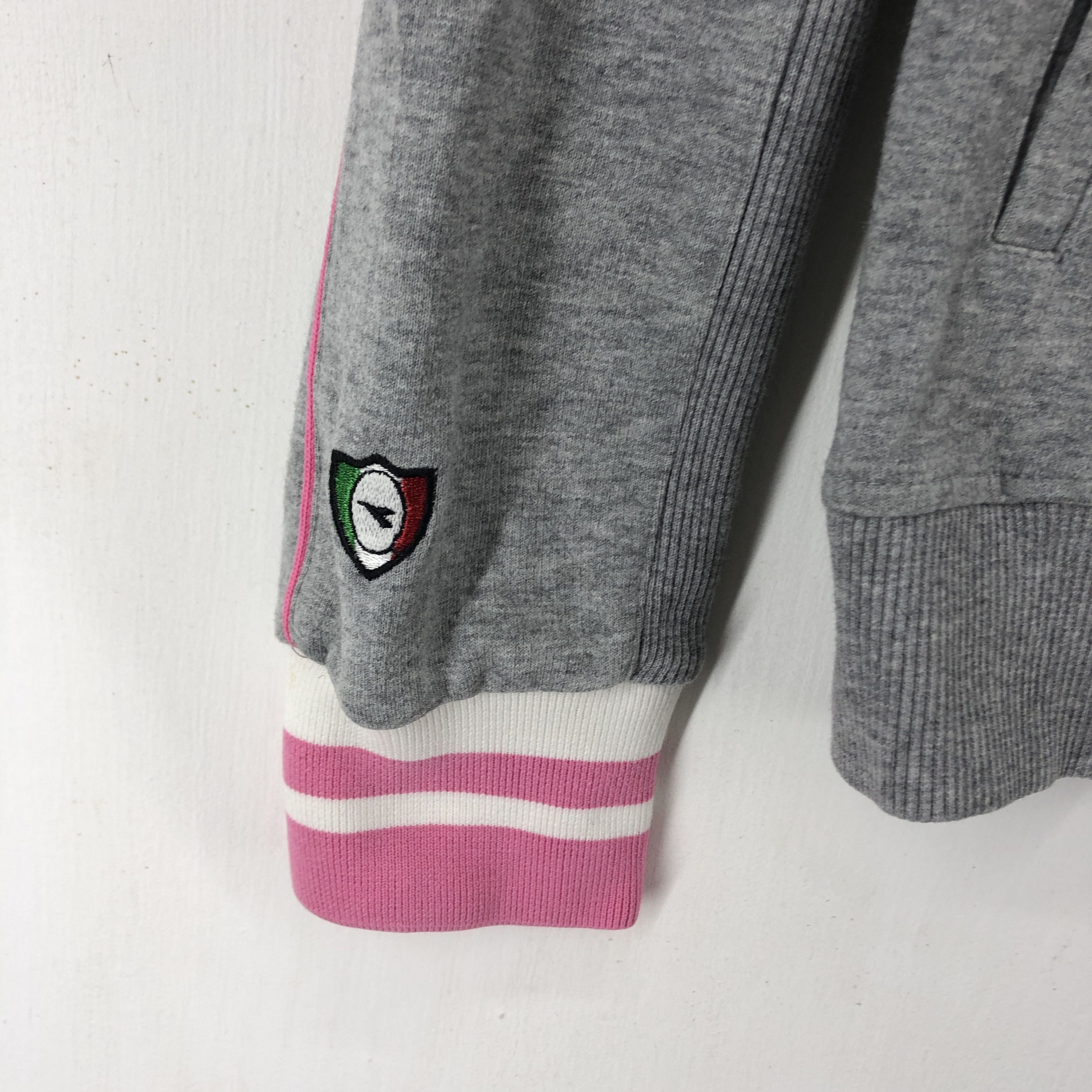 Diadora DIADORA Turtle Neck Women Zipper Sweatshirt #1736-66 Size S / US 4 / IT 40 - 3 Thumbnail