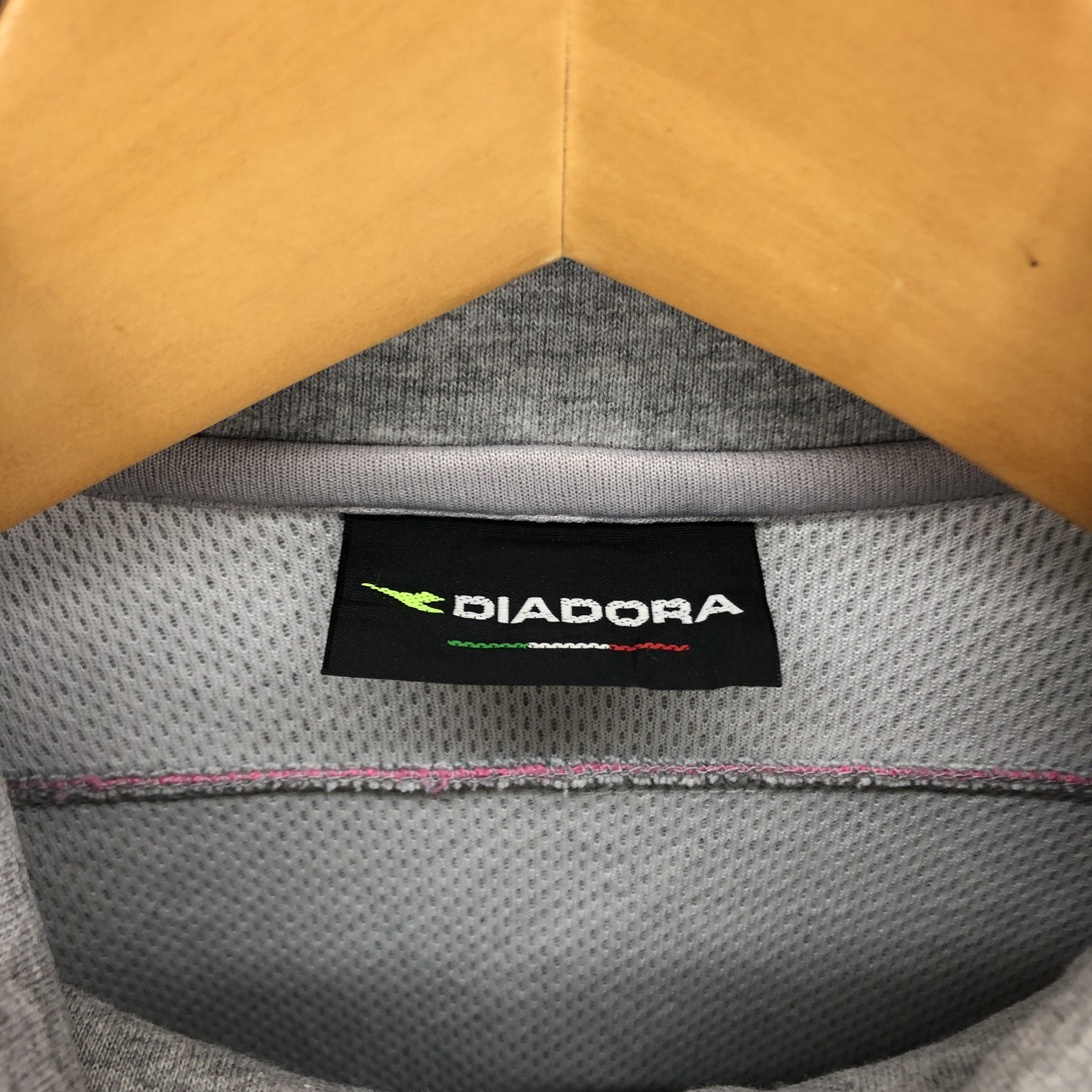 Diadora DIADORA Turtle Neck Women Zipper Sweatshirt #1736-66 Size S / US 4 / IT 40 - 4 Thumbnail