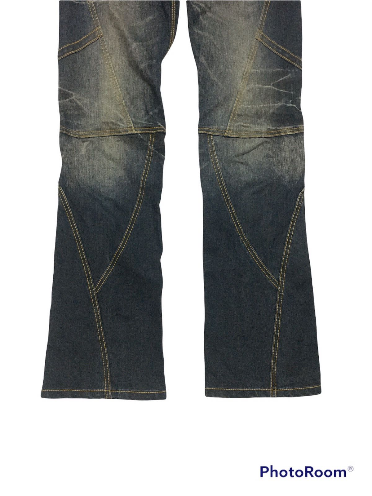 Japanese Brand × Matsuda Fire 🔥 Japanese Brand Nicole Distressed Denim pants Size US 30 / EU 46 - 4 Thumbnail
