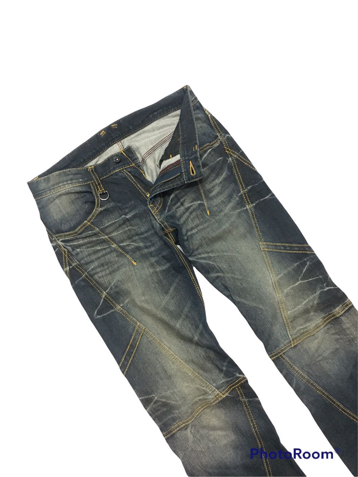 Japanese Brand × Matsuda Fire 🔥 Japanese Brand Nicole Distressed Denim pants Size US 30 / EU 46 - 5 Thumbnail