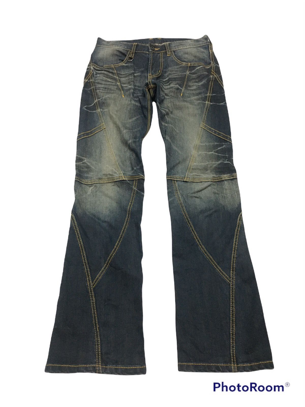 Japanese Brand × Matsuda Fire 🔥 Japanese Brand Nicole Distressed Denim pants Size US 30 / EU 46 - 3 Thumbnail