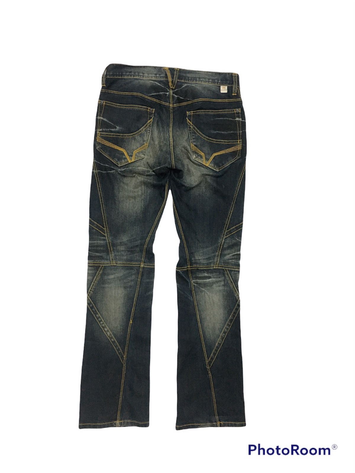 Japanese Brand × Matsuda Fire 🔥 Japanese Brand Nicole Distressed Denim pants Size US 30 / EU 46 - 6 Thumbnail