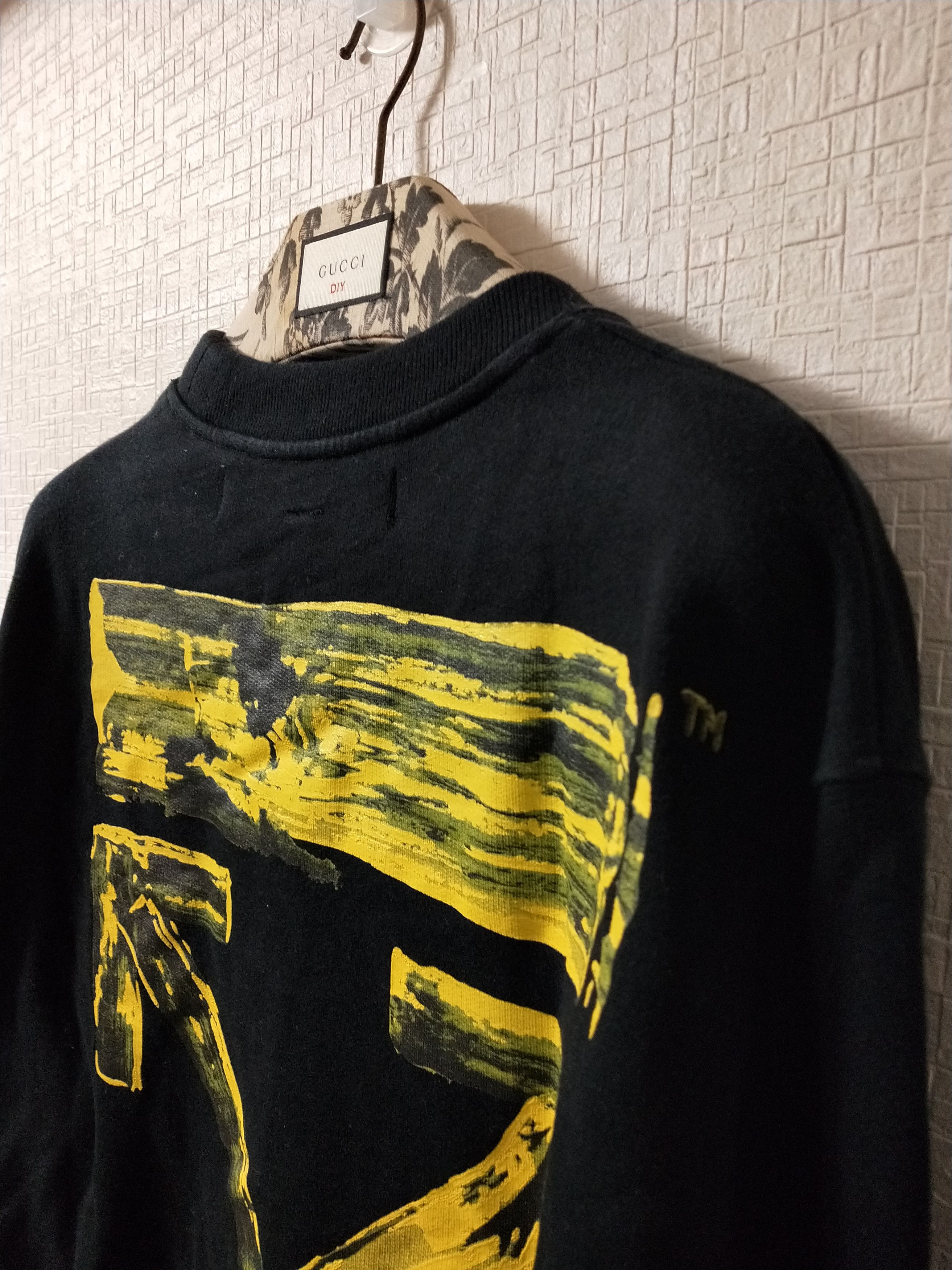 Off-White Acrylic Arrow Sweatshirt Size US M / EU 48-50 / 2 - 3 Thumbnail