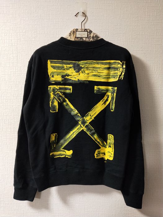 Off white acrylic arrows sweatshirt hot sale