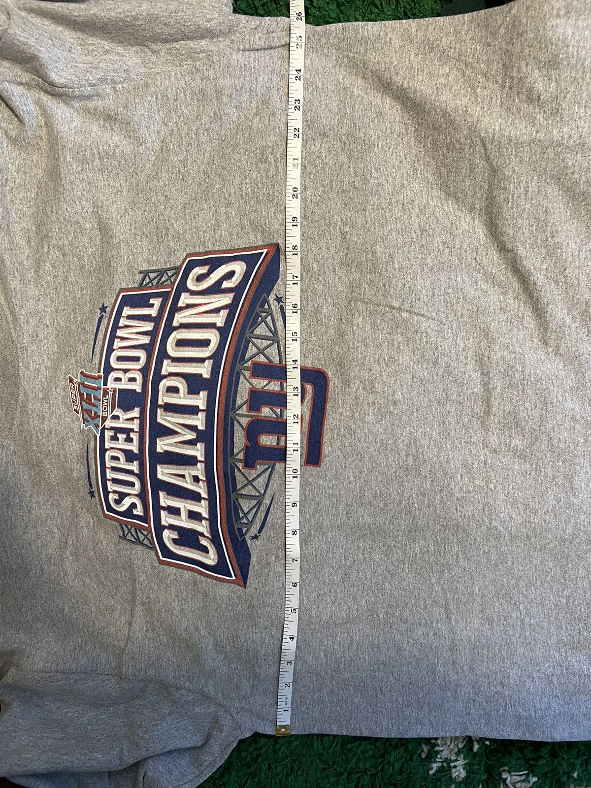 Vintage Reebok NY Giants Championship tee Size US XL / EU 56 / 4 - 4 Thumbnail