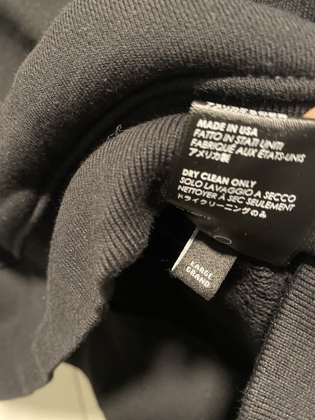Amiri Amiri bone sweatshirt black crewneck M.A. Sweater large Size US L / EU 52-54 / 3 - 3 Thumbnail