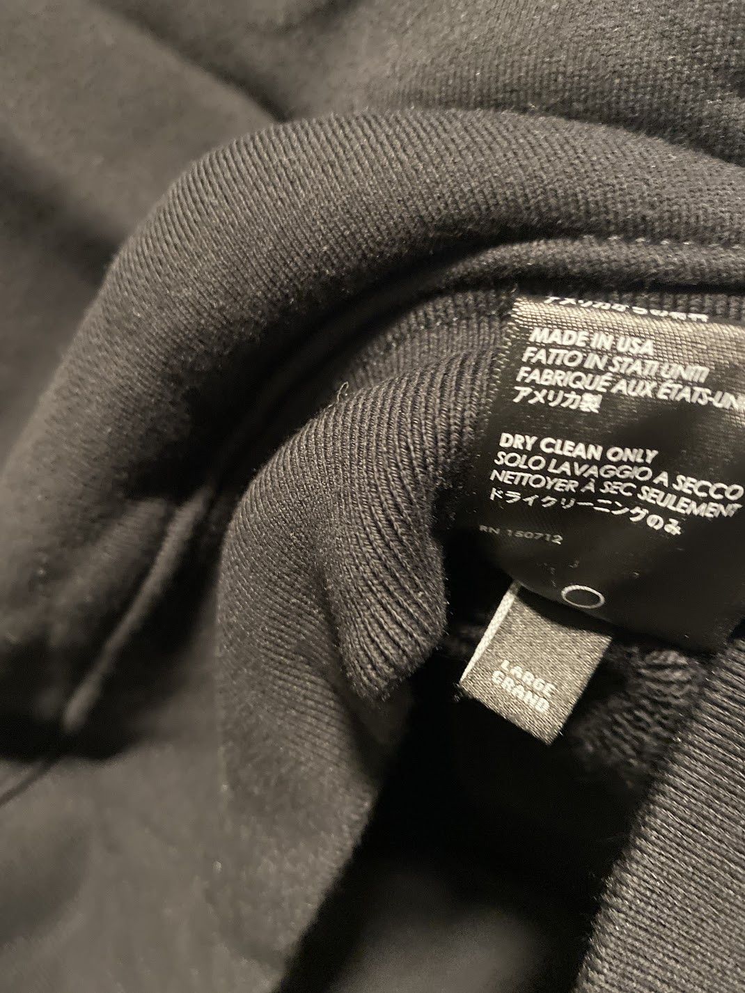 Amiri Amiri bone sweatshirt black crewneck M.A. Sweater large Size US L / EU 52-54 / 3 - 6 Thumbnail