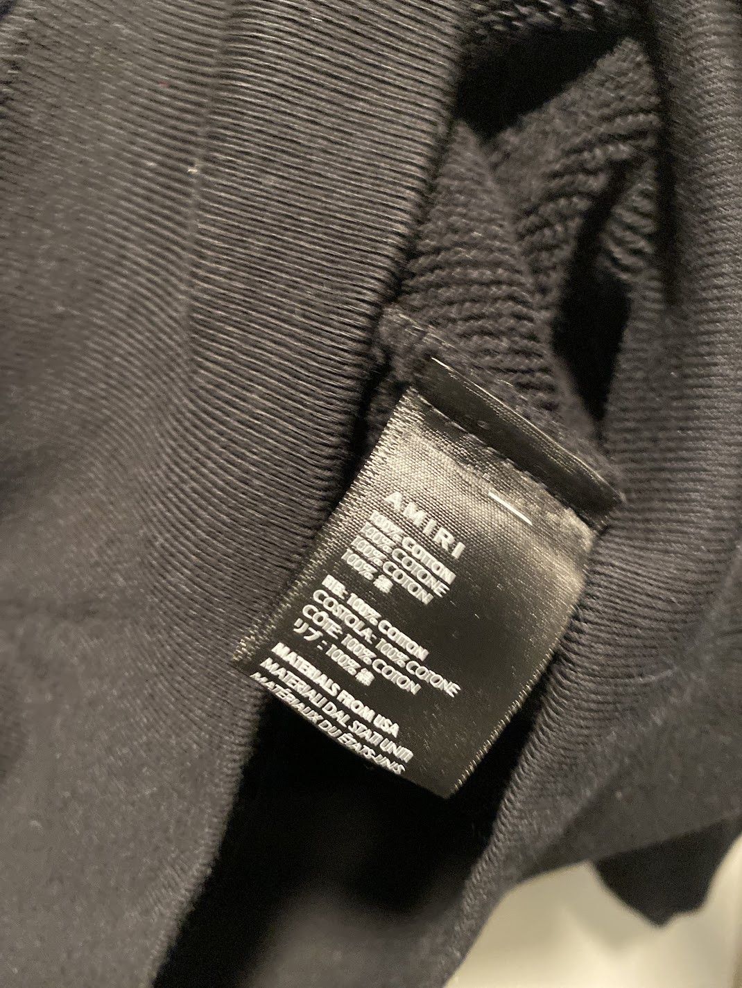 Amiri Amiri bone sweatshirt black crewneck M.A. Sweater large Size US L / EU 52-54 / 3 - 8 Thumbnail