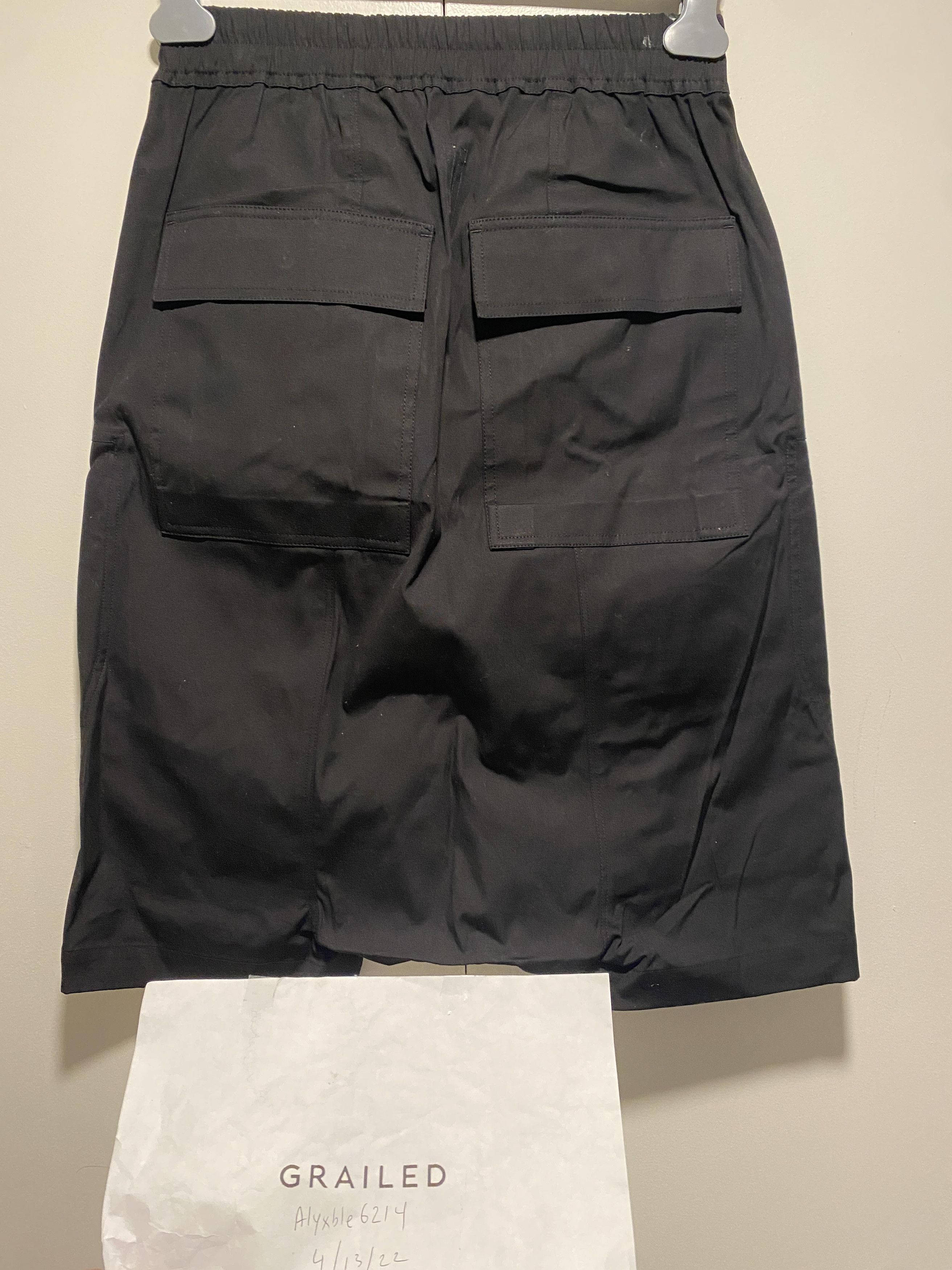 Rick Owens rick owens cargo pods shorts black Size US 32 / EU 48 - 7 Thumbnail