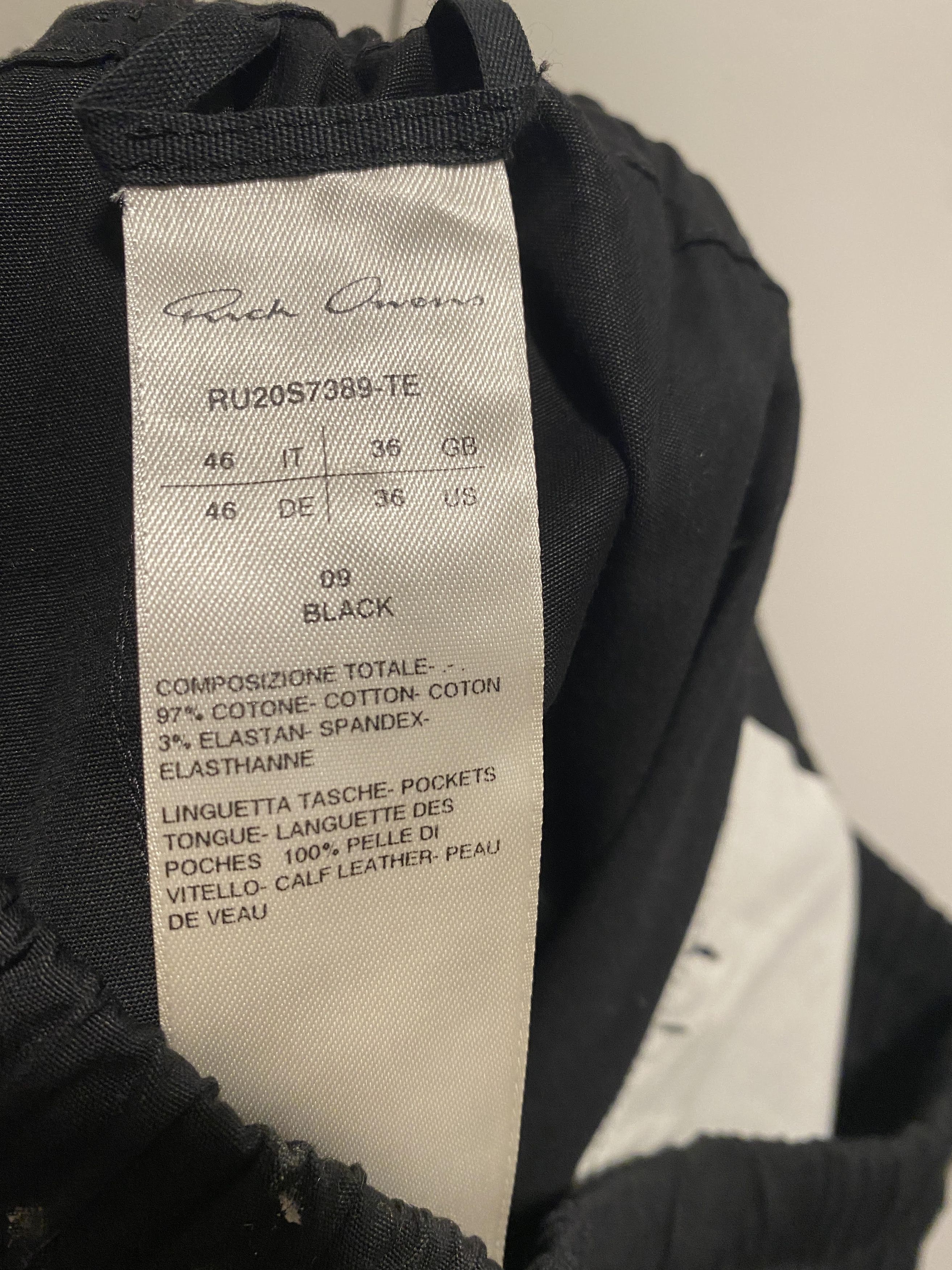 Rick Owens rick owens cargo pods shorts black Size US 32 / EU 48 - 3 Thumbnail