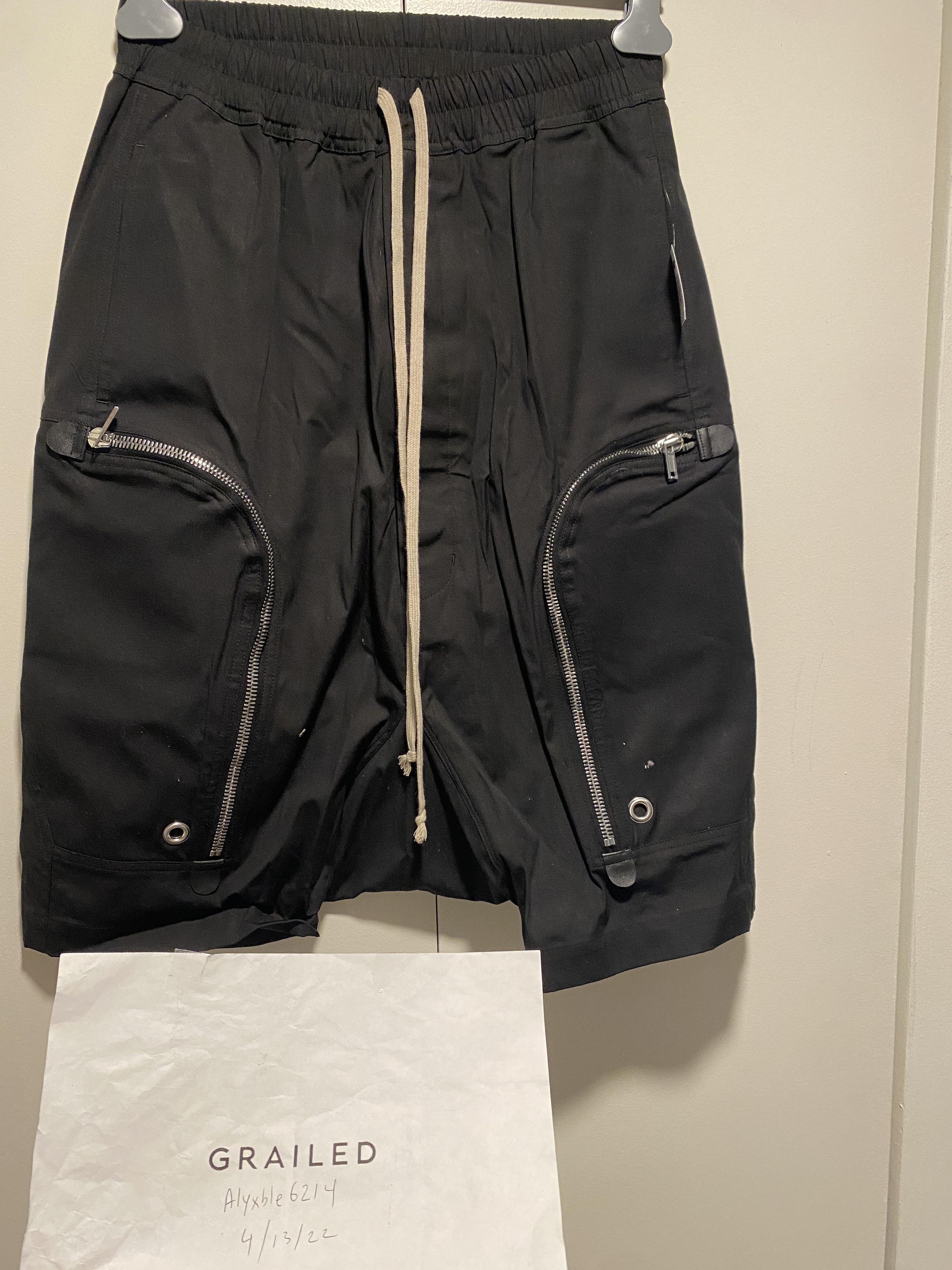 正規 RICK OWENS Cyclops Cargo Boxer Shorts Rick Owens Rick Owen SS2016 cyclops cargo boxer shorts | Grailed
