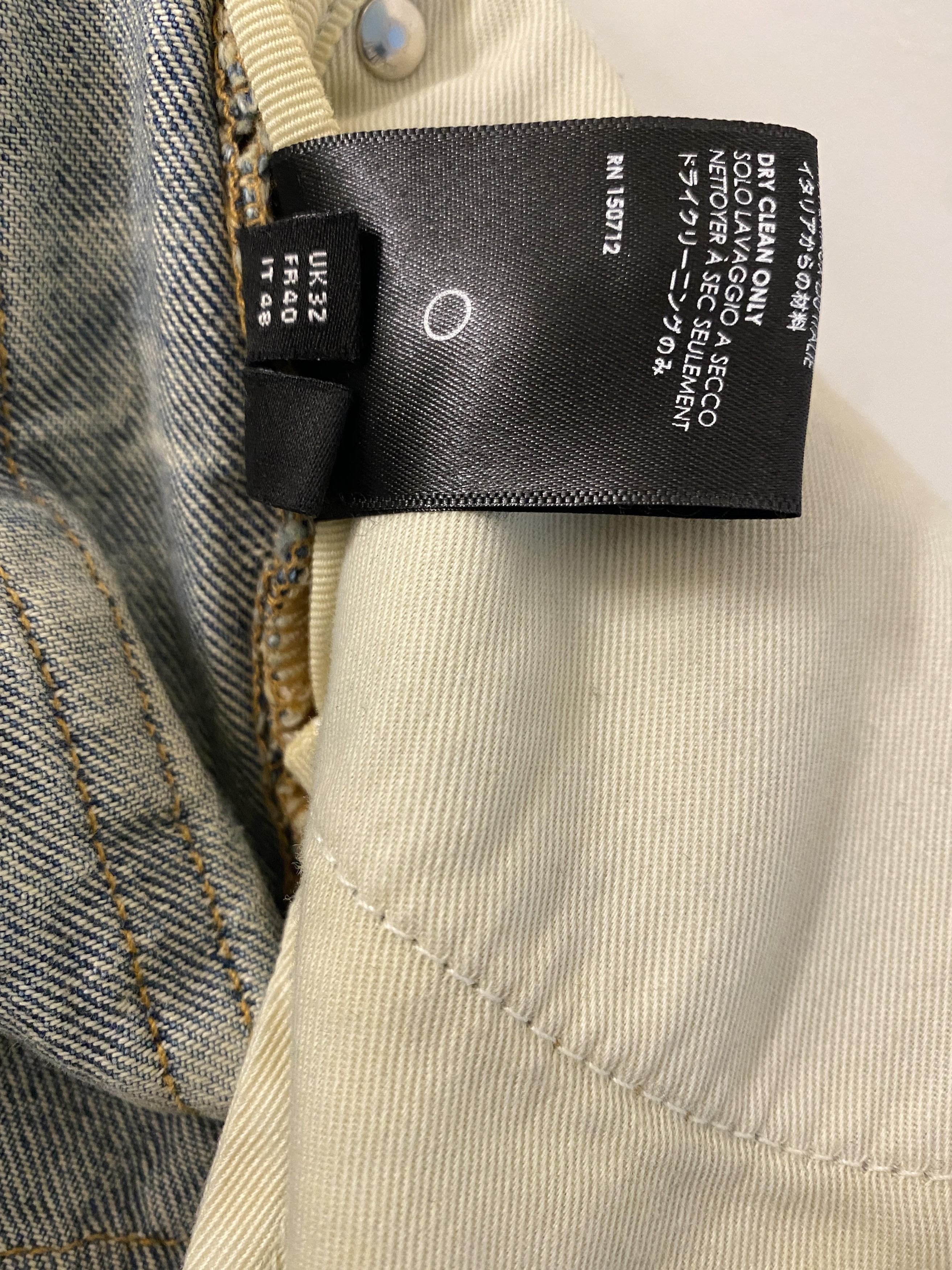 Amiri amiri bruised relaxed jeans indigo size 32 Size US 32 / EU 48 - 10 Thumbnail