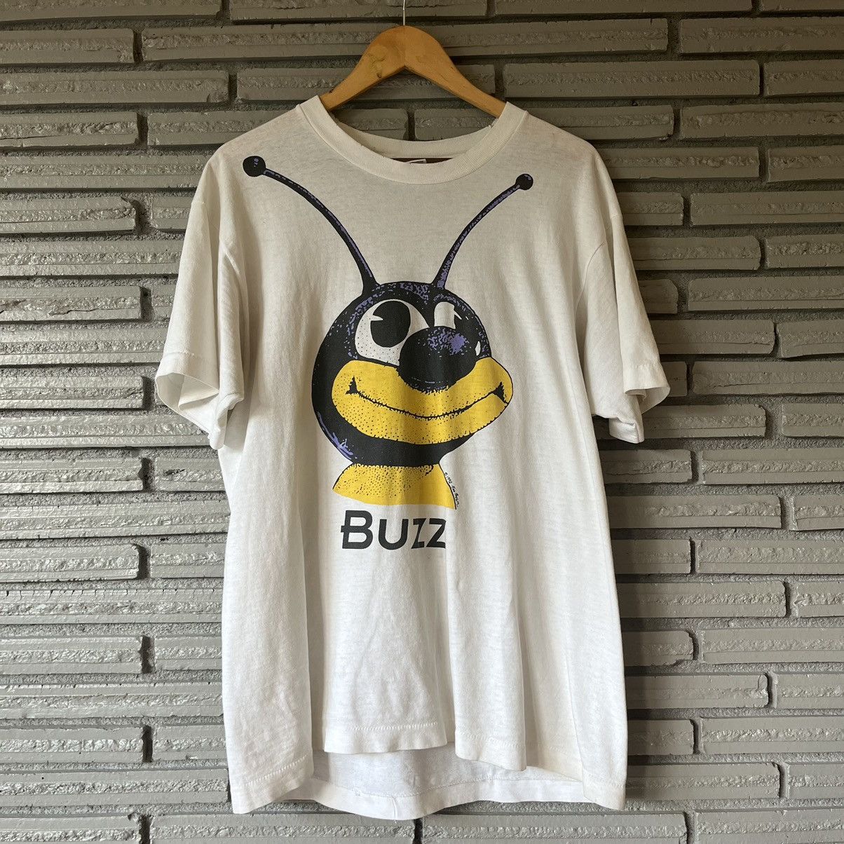 Made In Usa × Vintage Early 90s Ken Brown Buzz Tee | Grailed