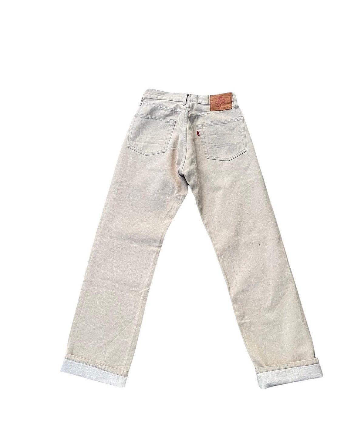 Japanese Brand × Vintage Earth Culture Vintage Selvedge Redline Denim Size US 27 - 4 Thumbnail
