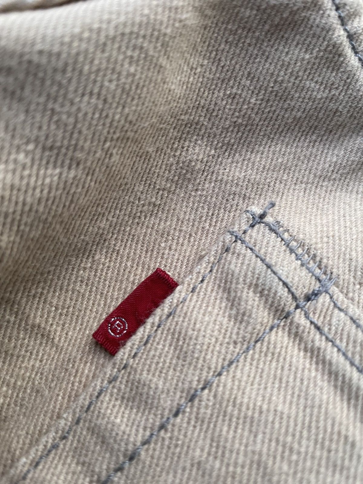 Japanese Brand × Vintage Earth Culture Vintage Selvedge Redline Denim Size US 27 - 15 Thumbnail