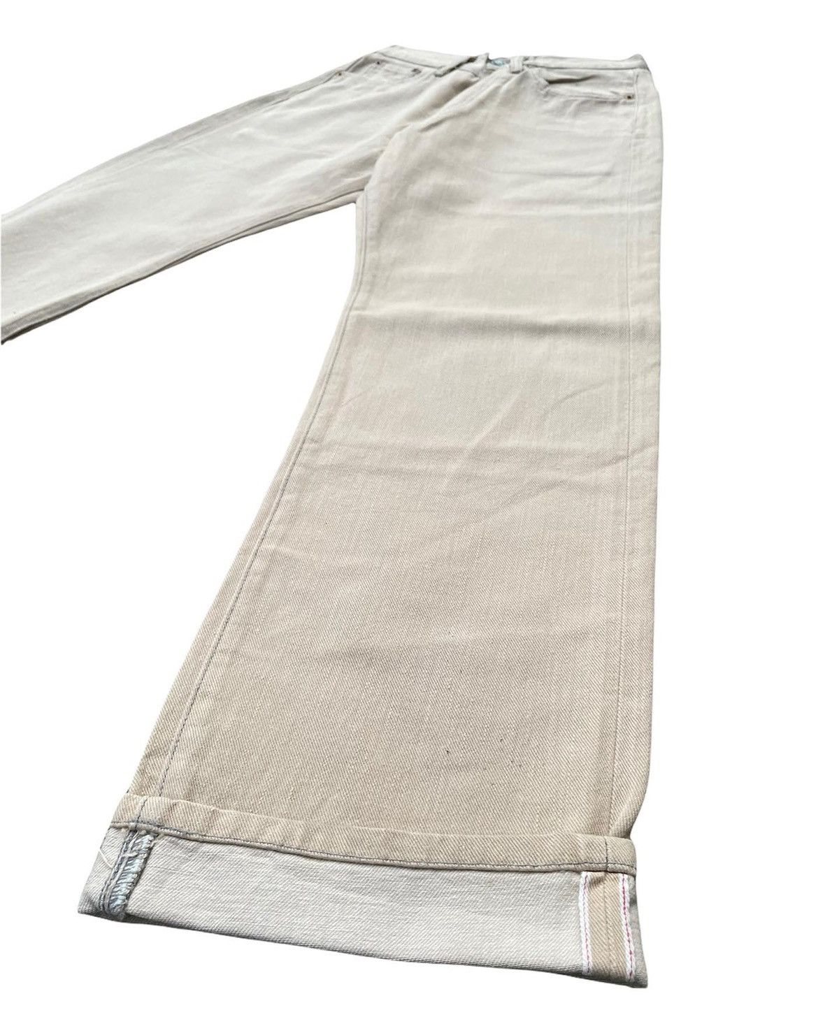 Japanese Brand × Vintage Earth Culture Vintage Selvedge Redline Denim Size US 27 - 2 Thumbnail
