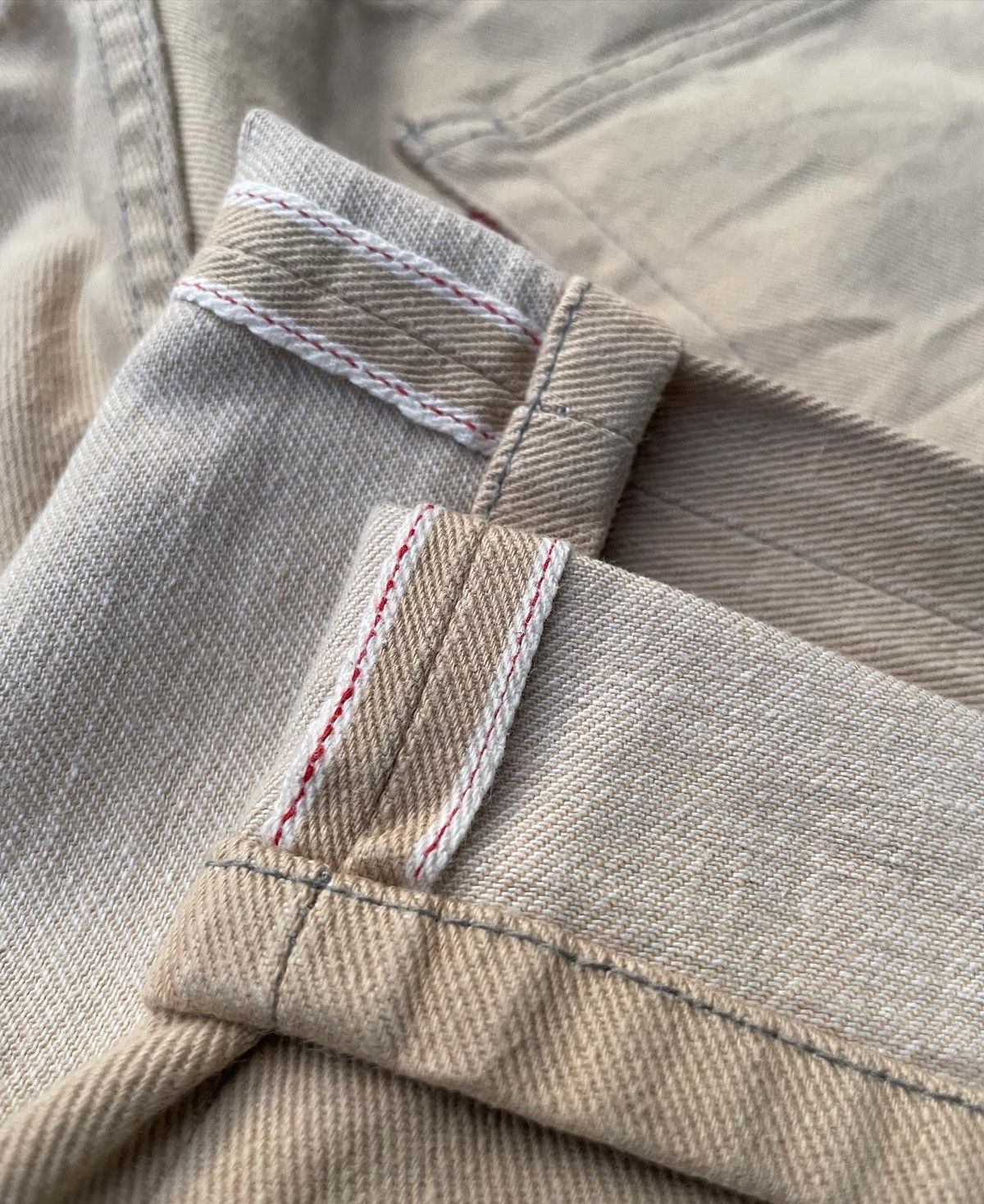 Japanese Brand × Vintage Earth Culture Vintage Selvedge Redline Denim Size US 27 - 6 Thumbnail