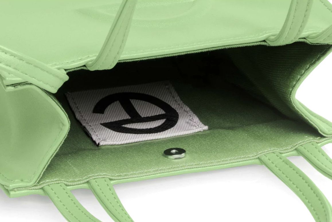 Telfar telfar small shopping bag tote- double mint Size ONE SIZE - 3 Thumbnail