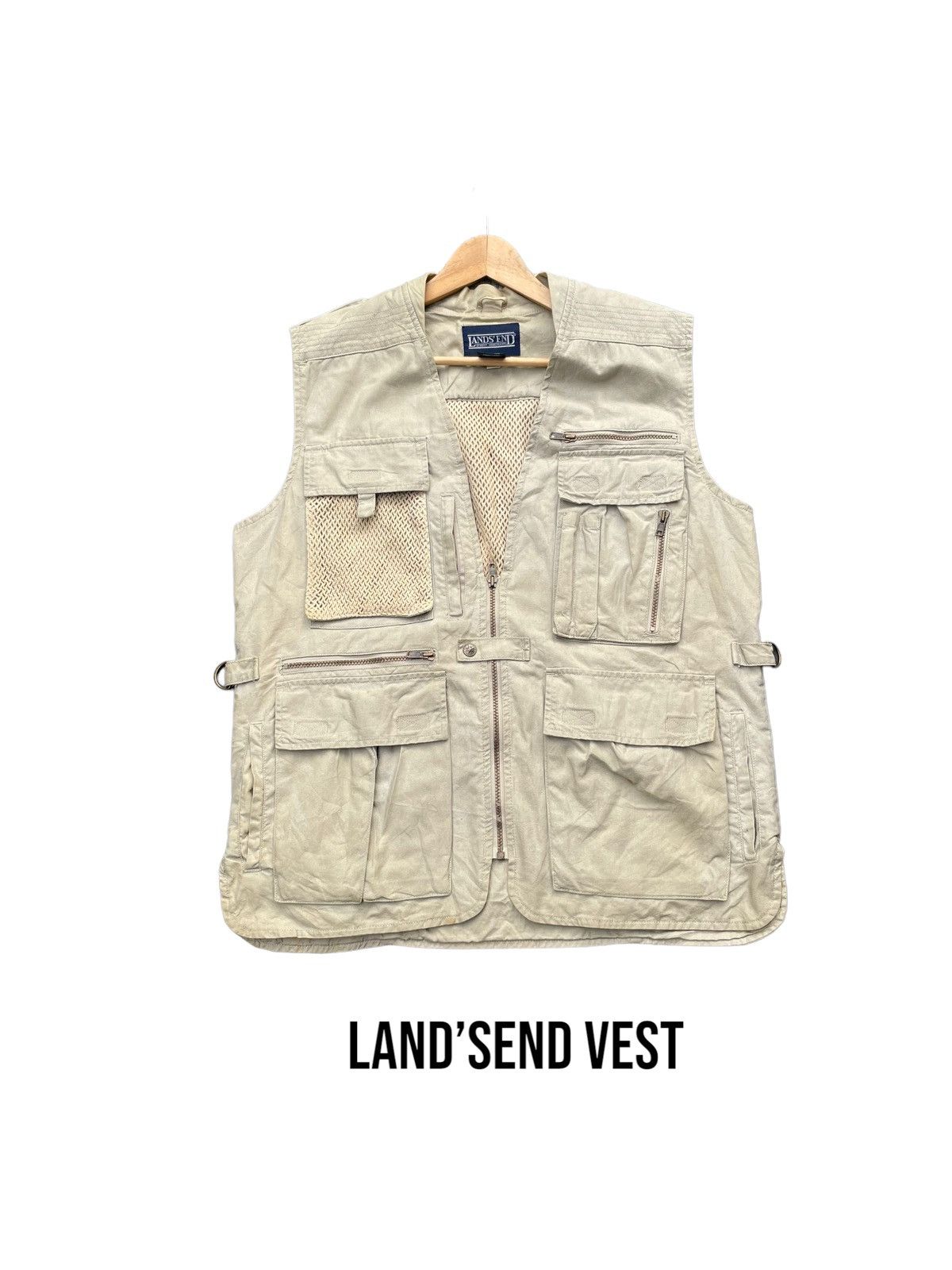 Lands' End Land’s End Vest Size US L / EU 52-54 / 3 - 1 Thumbnail