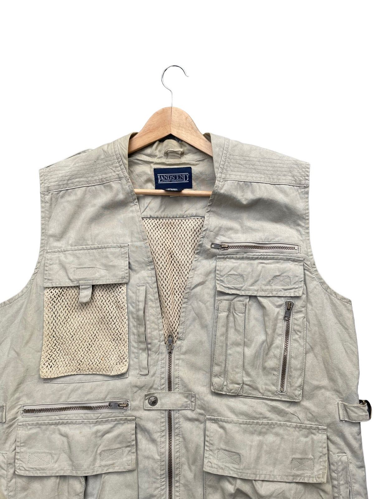 Lands' End Land’s End Vest Size US L / EU 52-54 / 3 - 3 Thumbnail