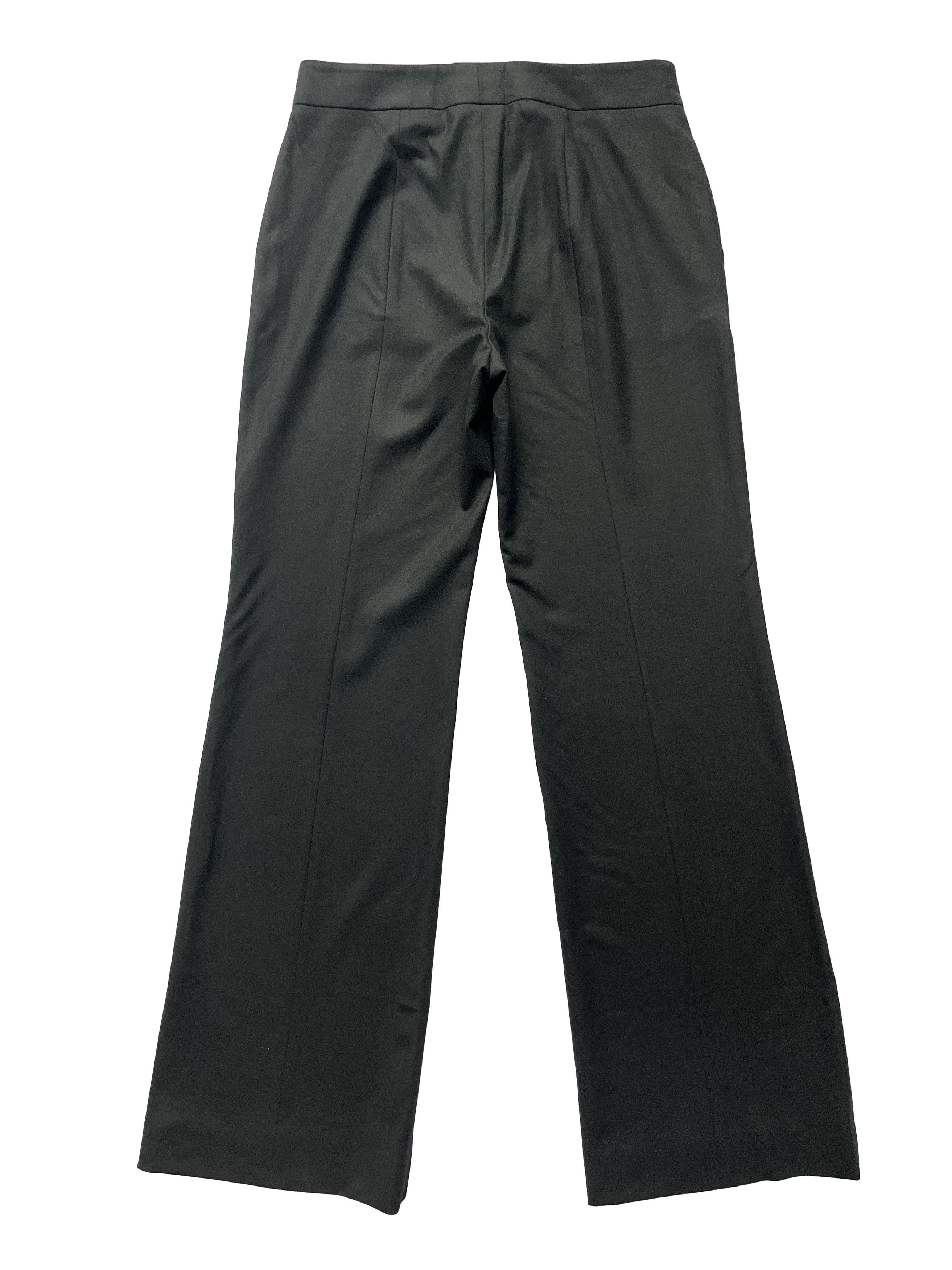 Jil Sander ⚡️QUICK SALE⚡️ Jil Sander Wide Leg Black Wool Pants Trousers Size 27" / US 4 / IT 40 - 2 Thumbnail