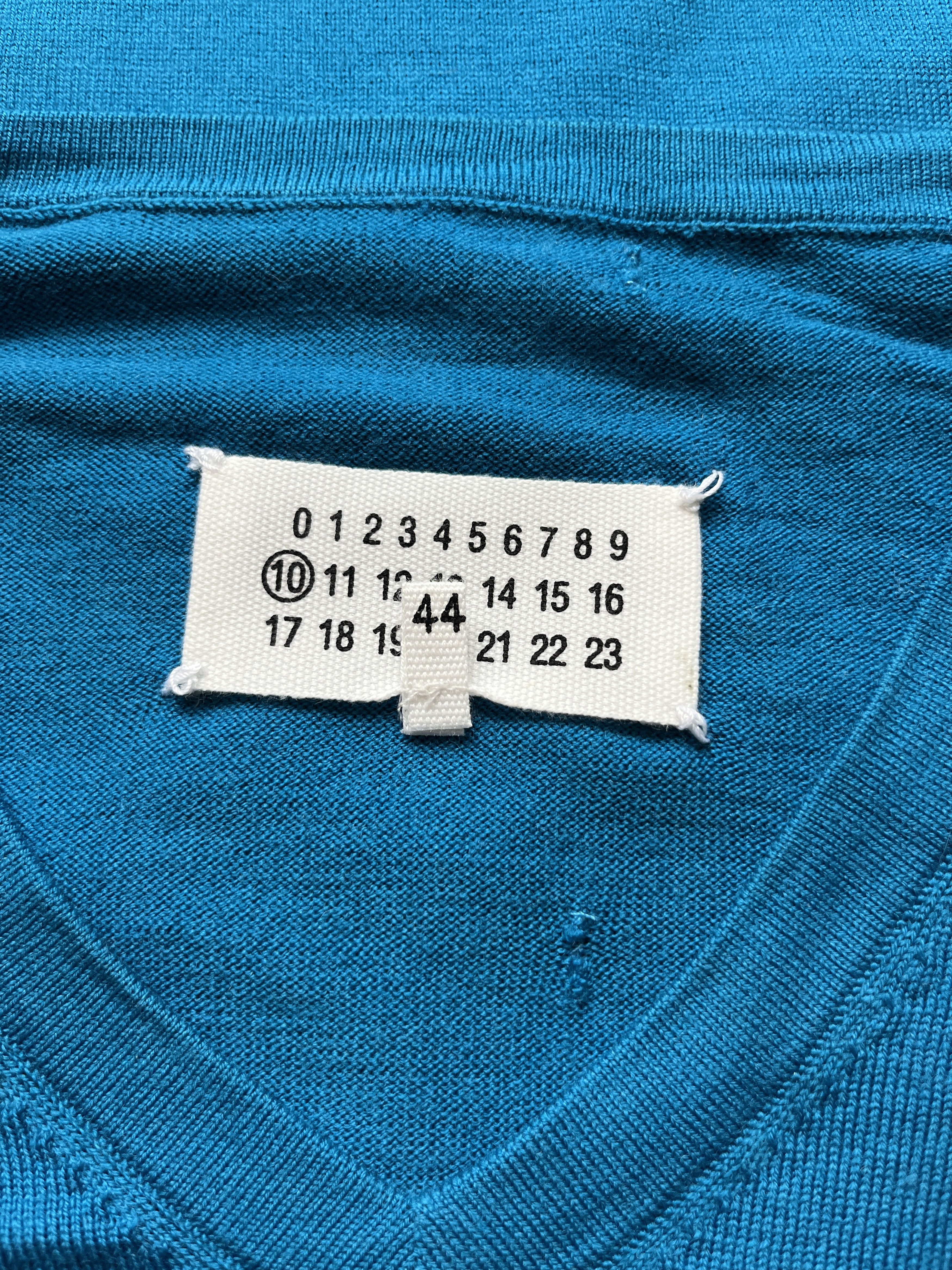 Maison Margiela ⚡️QUICK SALE⚡️ Maison Margiela Knit Sweater Blue 388 Size US M / EU 48-50 / 2 - 3 Thumbnail