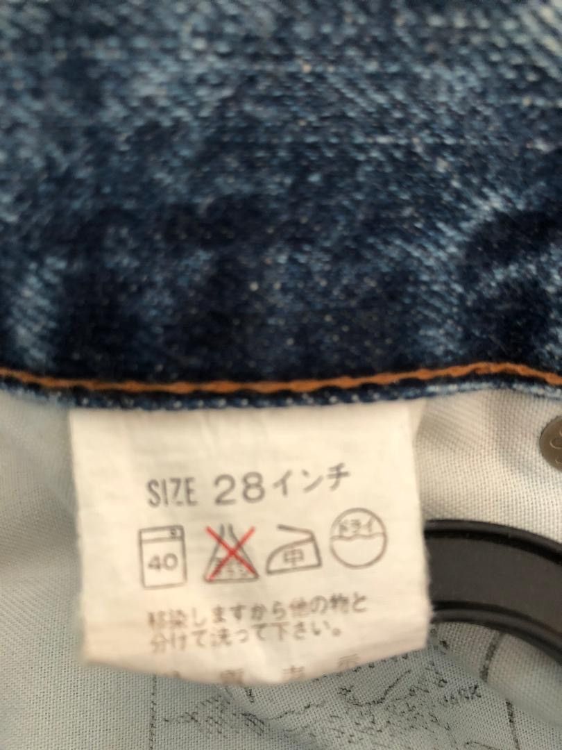 Japanese Brand × Levi's Vintage Clothing × Vintage 80s Japan LVC Levi’s 502XX E Acid Wash Selvedge Denim Jeans Size US 28 / EU 44 - 17 Thumbnail