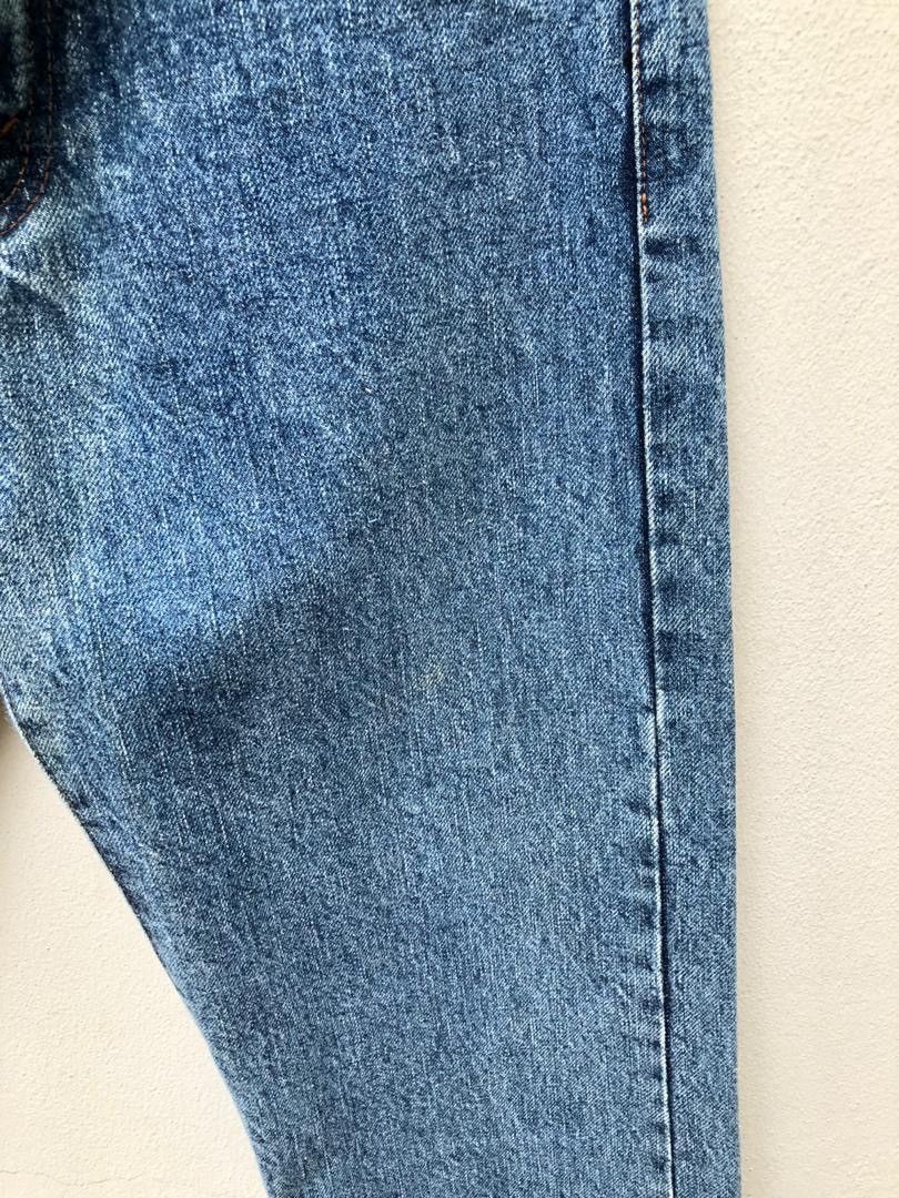 Japanese Brand × Levi's Vintage Clothing × Vintage 80s Japan LVC Levi’s 502XX E Acid Wash Selvedge Denim Jeans Size US 28 / EU 44 - 13 Thumbnail