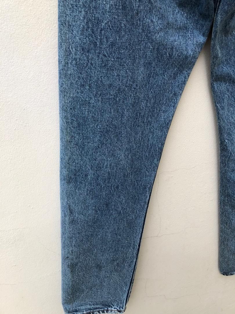 Japanese Brand × Levi's Vintage Clothing × Vintage 80s Japan LVC Levi’s 502XX E Acid Wash Selvedge Denim Jeans Size US 28 / EU 44 - 5 Thumbnail