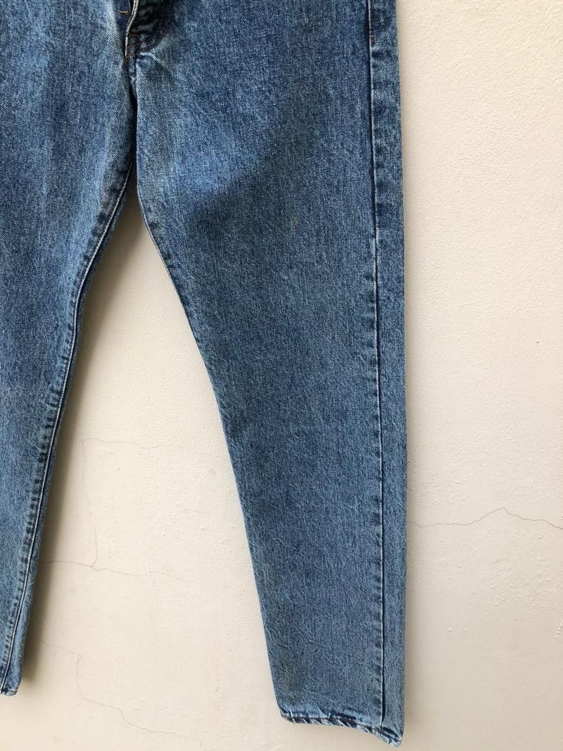 Japanese Brand × Levi's Vintage Clothing × Vintage 80s Japan LVC Levi’s 502XX E Acid Wash Selvedge Denim Jeans Size US 28 / EU 44 - 12 Thumbnail