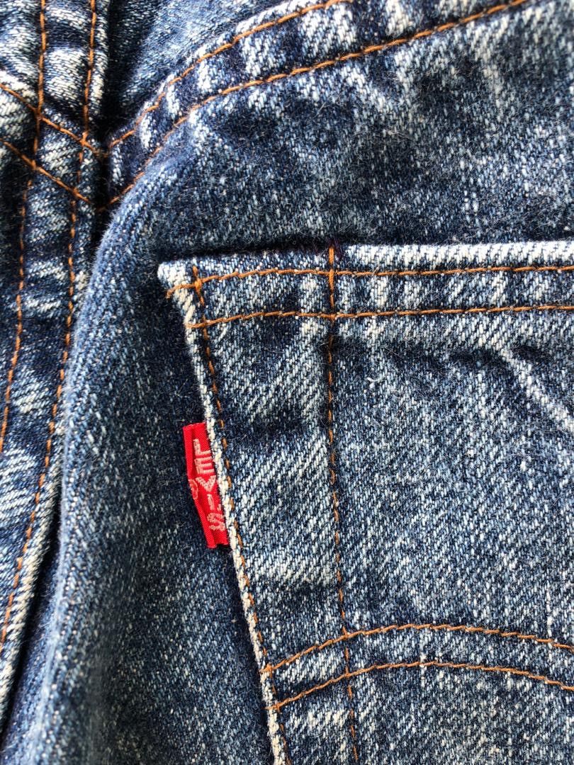 Japanese Brand × Levi's Vintage Clothing × Vintage 80s Japan LVC Levi’s 502XX E Acid Wash Selvedge Denim Jeans Size US 28 / EU 44 - 4 Thumbnail
