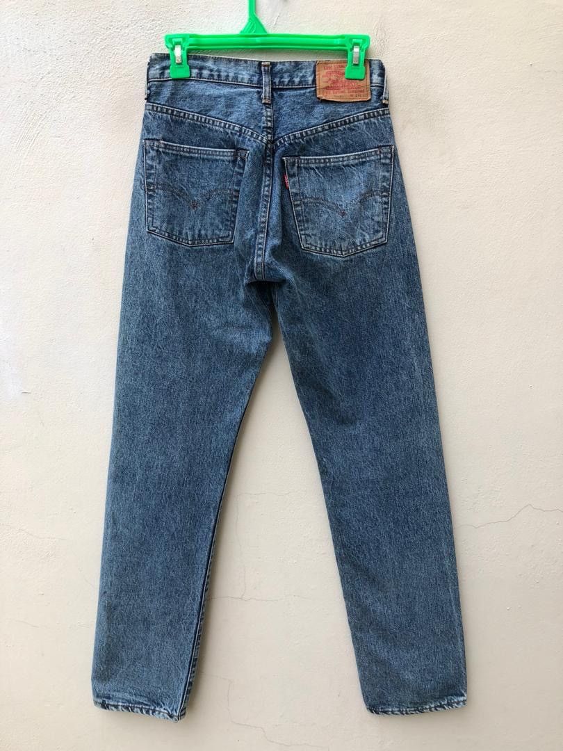 Japanese Brand × Levi's Vintage Clothing × Vintage 80s Japan LVC Levi’s 502XX E Acid Wash Selvedge Denim Jeans Size US 28 / EU 44 - 1 Thumbnail