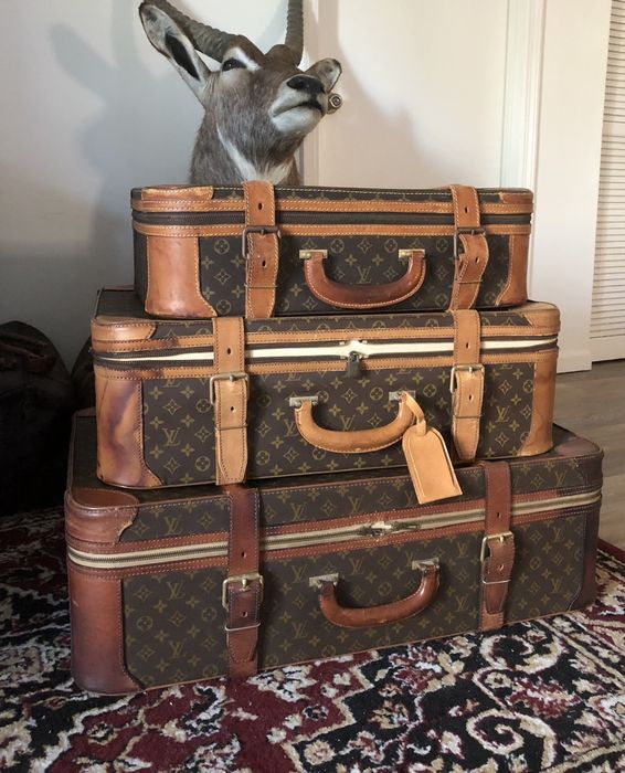 Louis Vuitton Vintage Louis Vuitton Luggage Set, Grailed