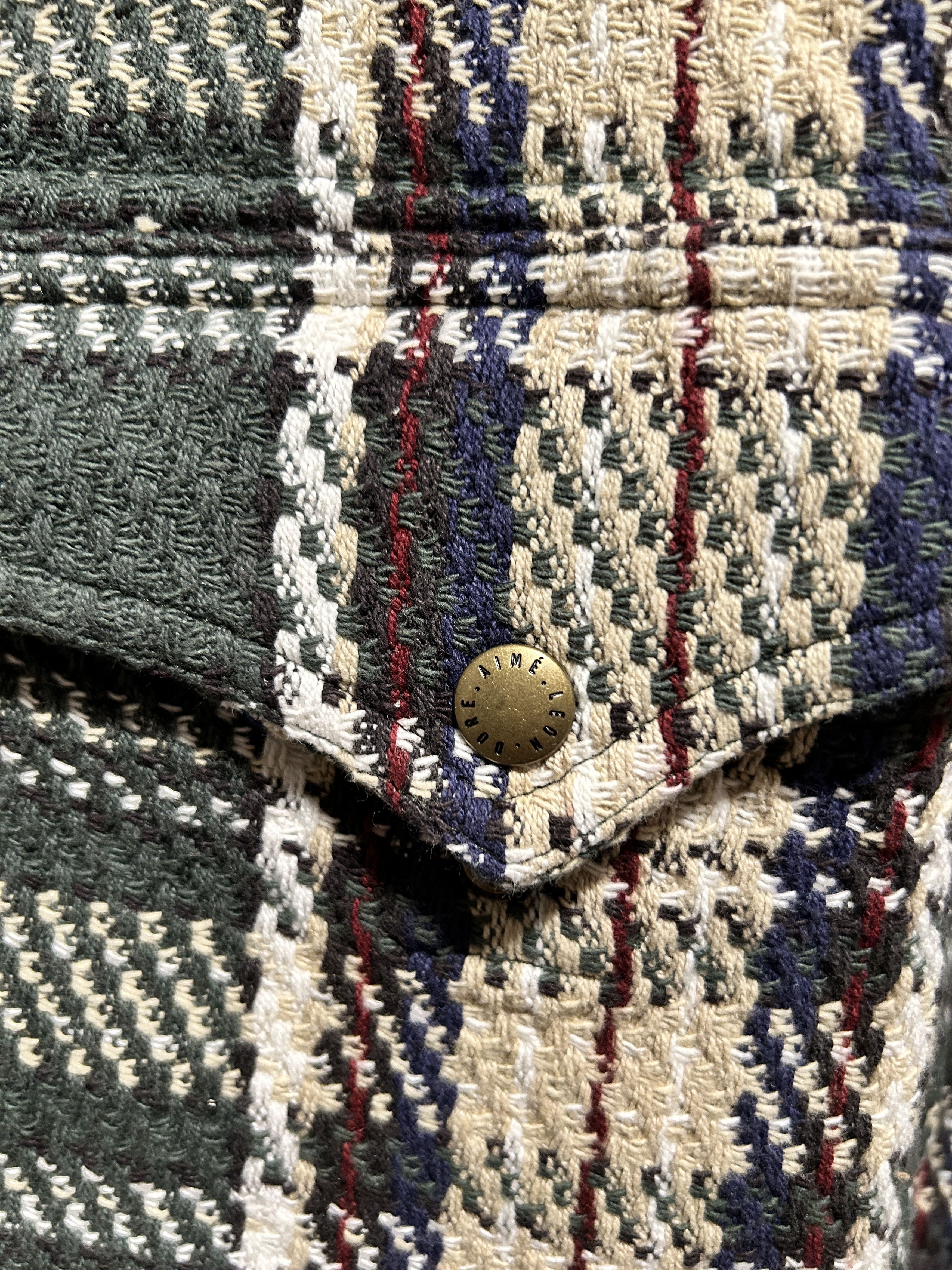 Aime Leon Dore Aime Leon Dore plaid button Overshirt Woven ALD (f/w 20) Size US S / EU 44-46 / 1 - 4 Thumbnail