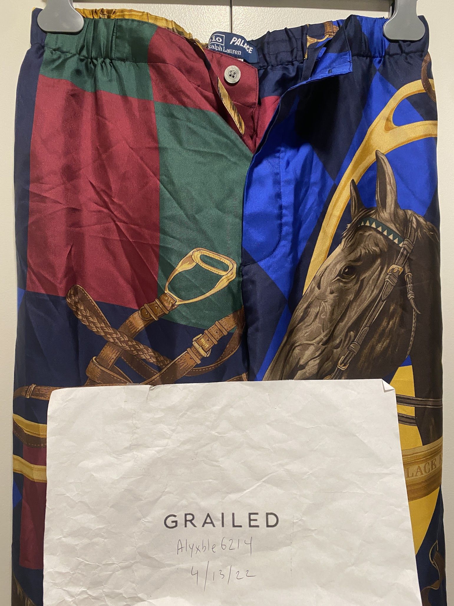 Palace × Polo Ralph Lauren Pyjama Bottom Engineered Equestrian Print Size US 32 / EU 48 - 11 Thumbnail