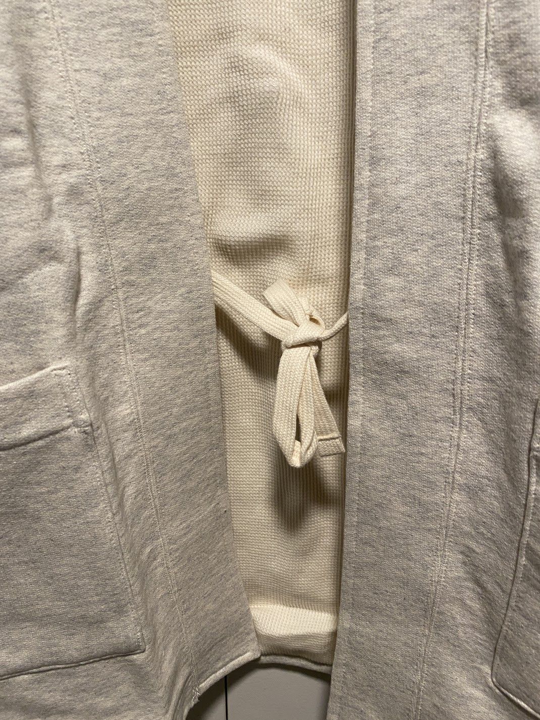 Aime Leon Dore Aime Leon Dore ALD Uniform Thermal Cardigan - Oatmeal Size US S / EU 44-46 / 1 - 4 Thumbnail