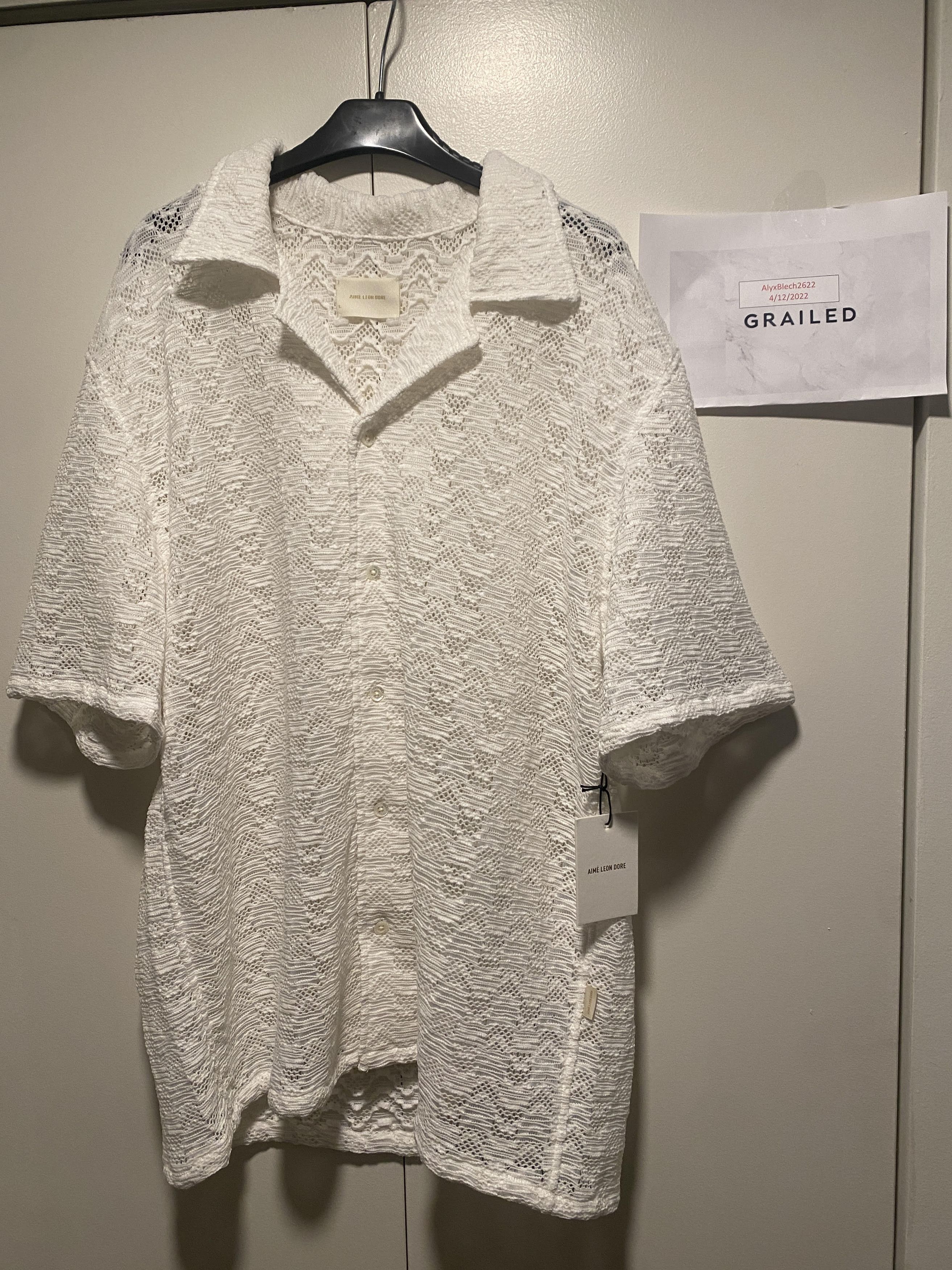 Aime Leon Dore NWT aime leon dore rico shirt white large ALD Size US XL / EU 56 / 4 - 6 Thumbnail