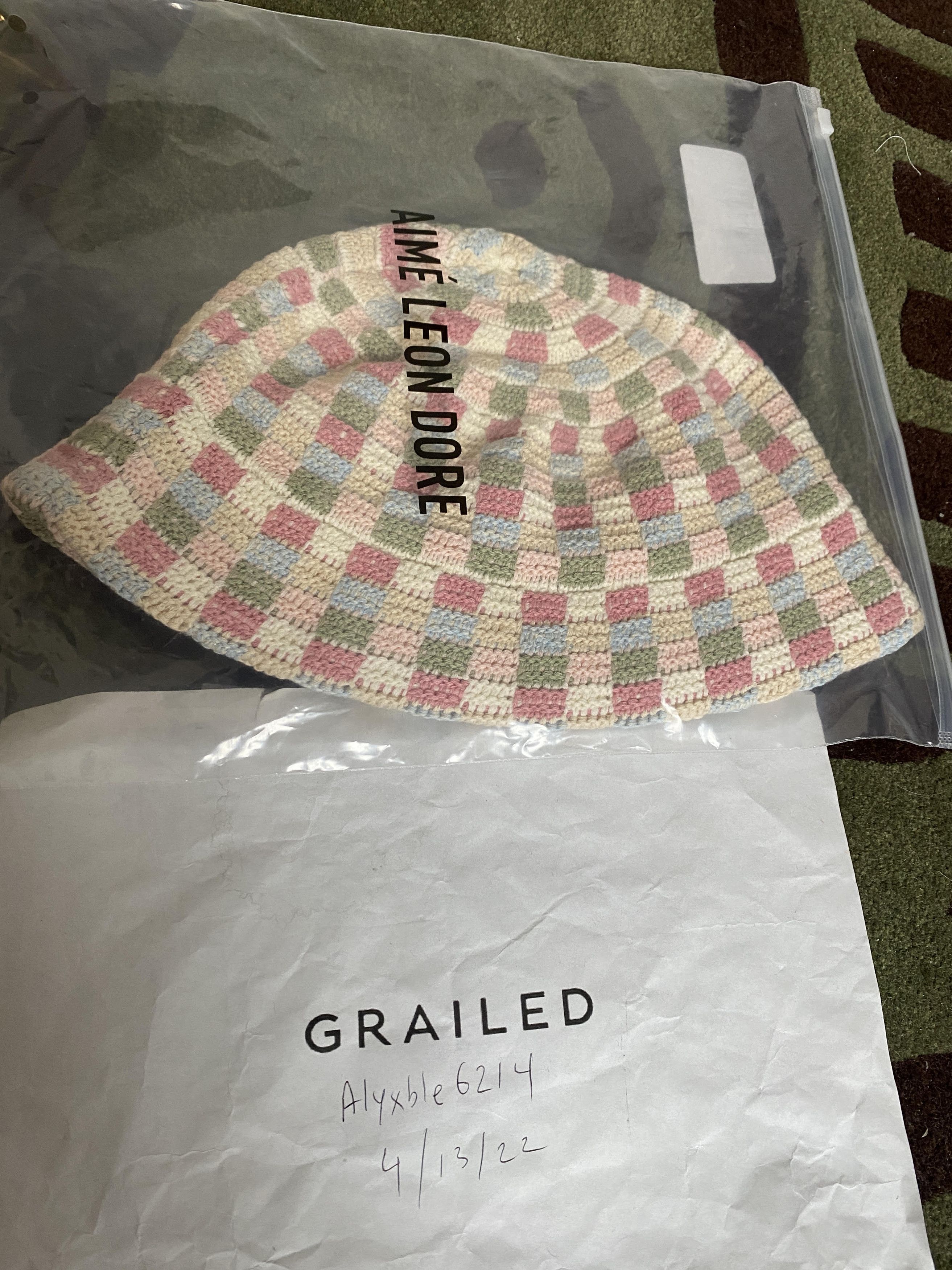Aime Leon Dore ALD Crotchet Bucket Hat