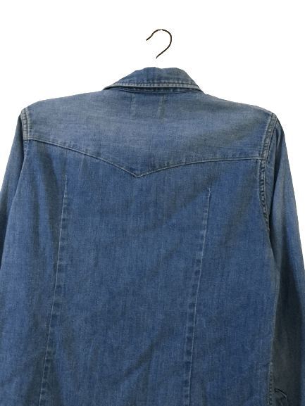 Blue Blue Japan Blue Blue Japan Denim Shirt Snap Button Size US S / EU 44-46 / 1 - 11 Thumbnail