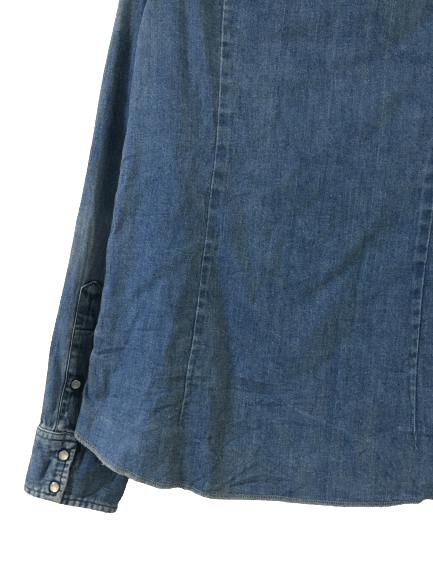 Blue Blue Japan Blue Blue Japan Denim Shirt Snap Button Size US S / EU 44-46 / 1 - 10 Thumbnail
