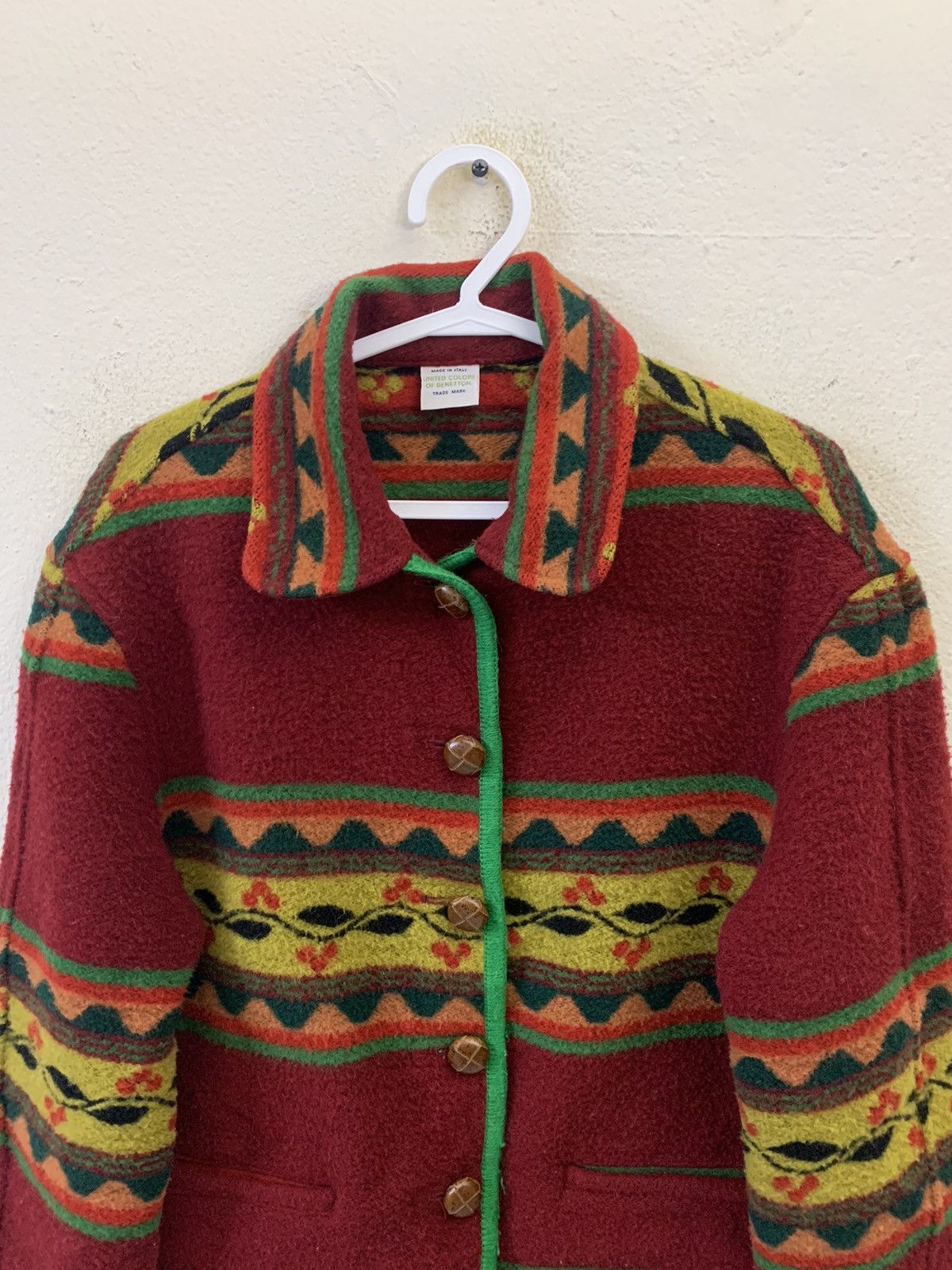 United Colors Of Benetton United Colors Of Benetton Nice Design Jacket Size M / US 6-8 / IT 42-44 - 4 Thumbnail
