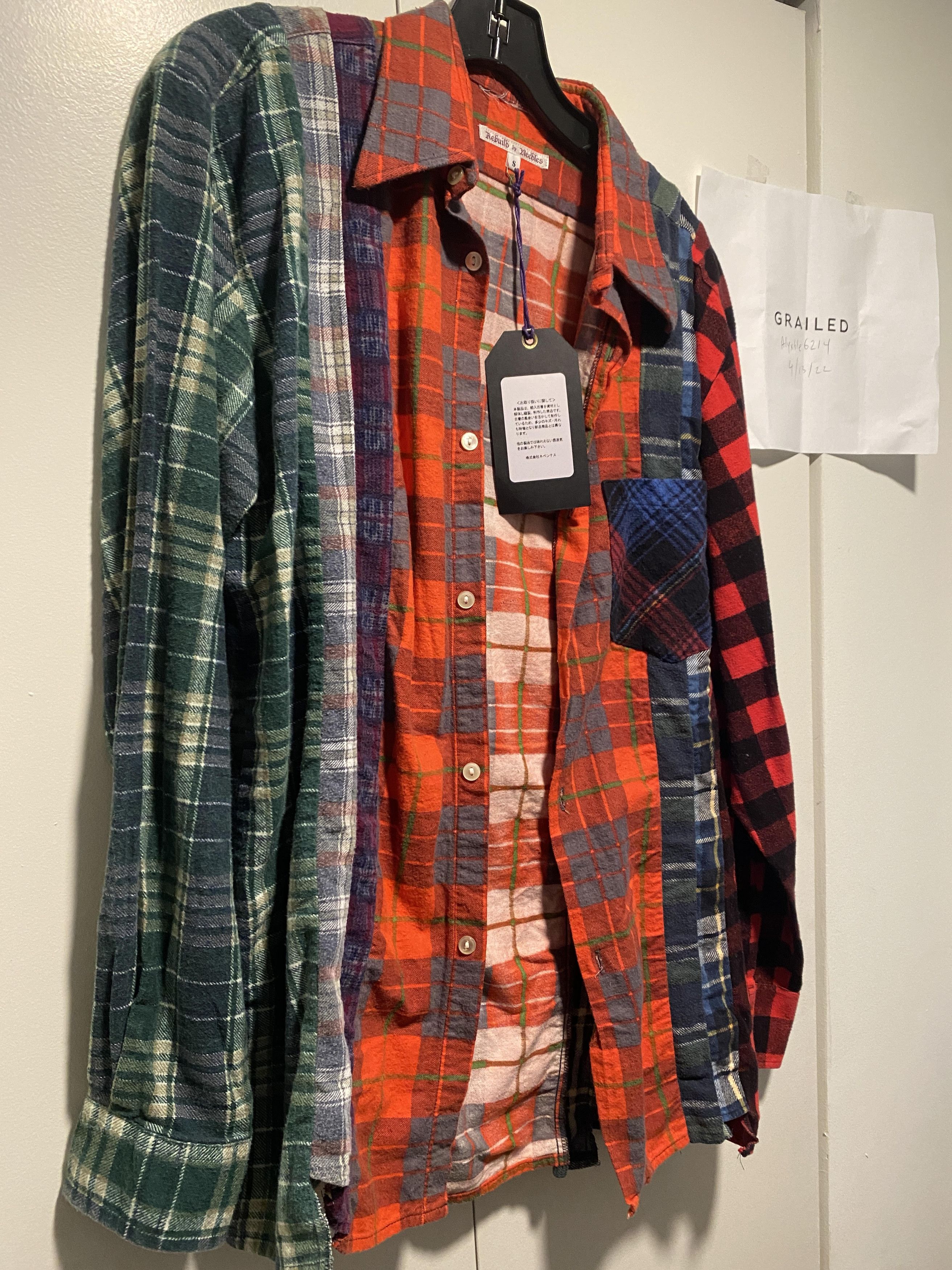 Needles rebuild flannel Size US S / EU 44-46 / 1 - 4 Thumbnail