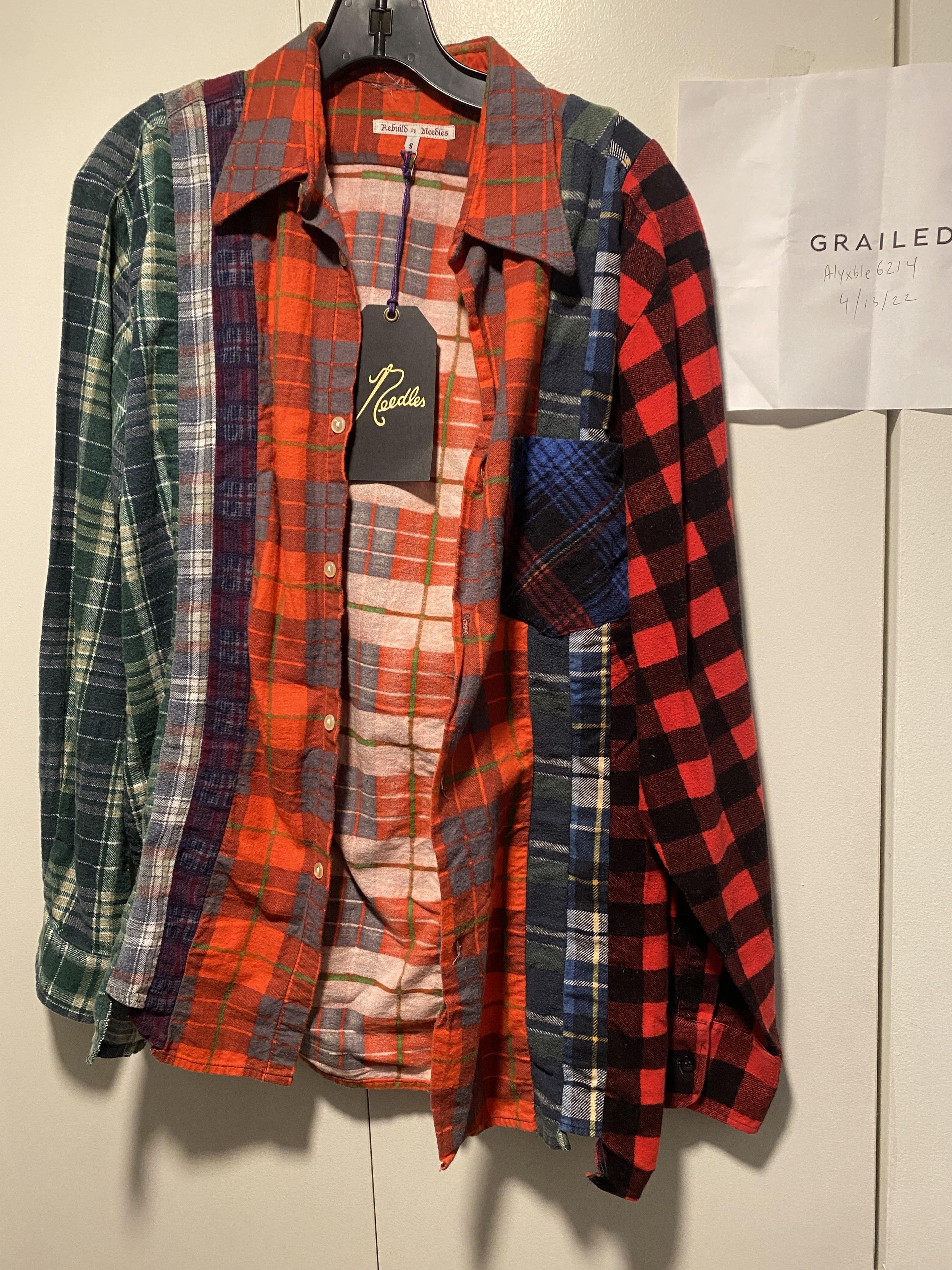 Needles rebuild flannel Size US S / EU 44-46 / 1 - 1 Thumbnail