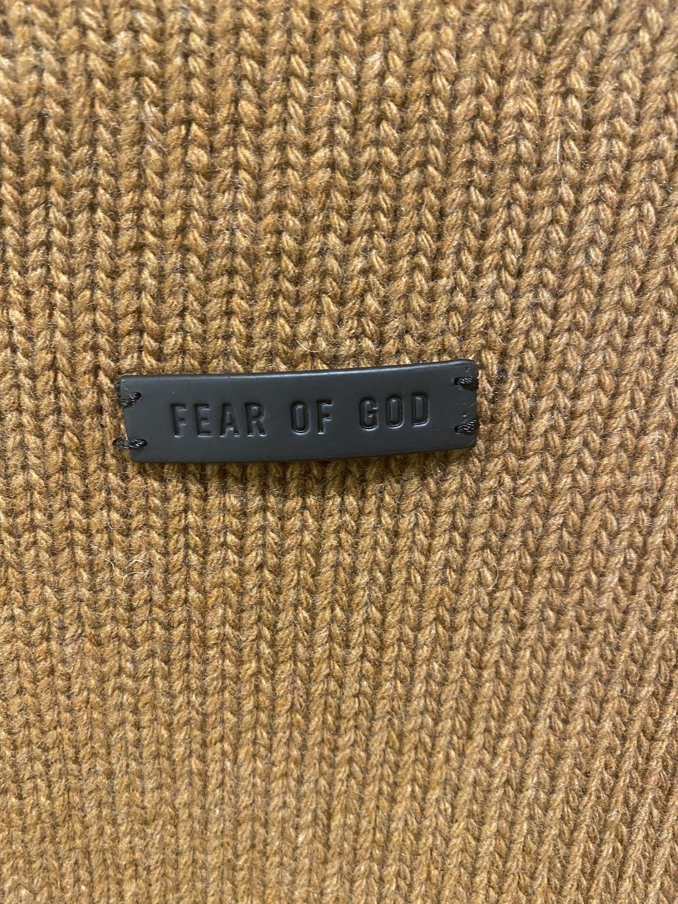 Fear of God Fear Of God - Wool Cashmere Sweater Brown medium Size US S / EU 44-46 / 1 - 5 Thumbnail