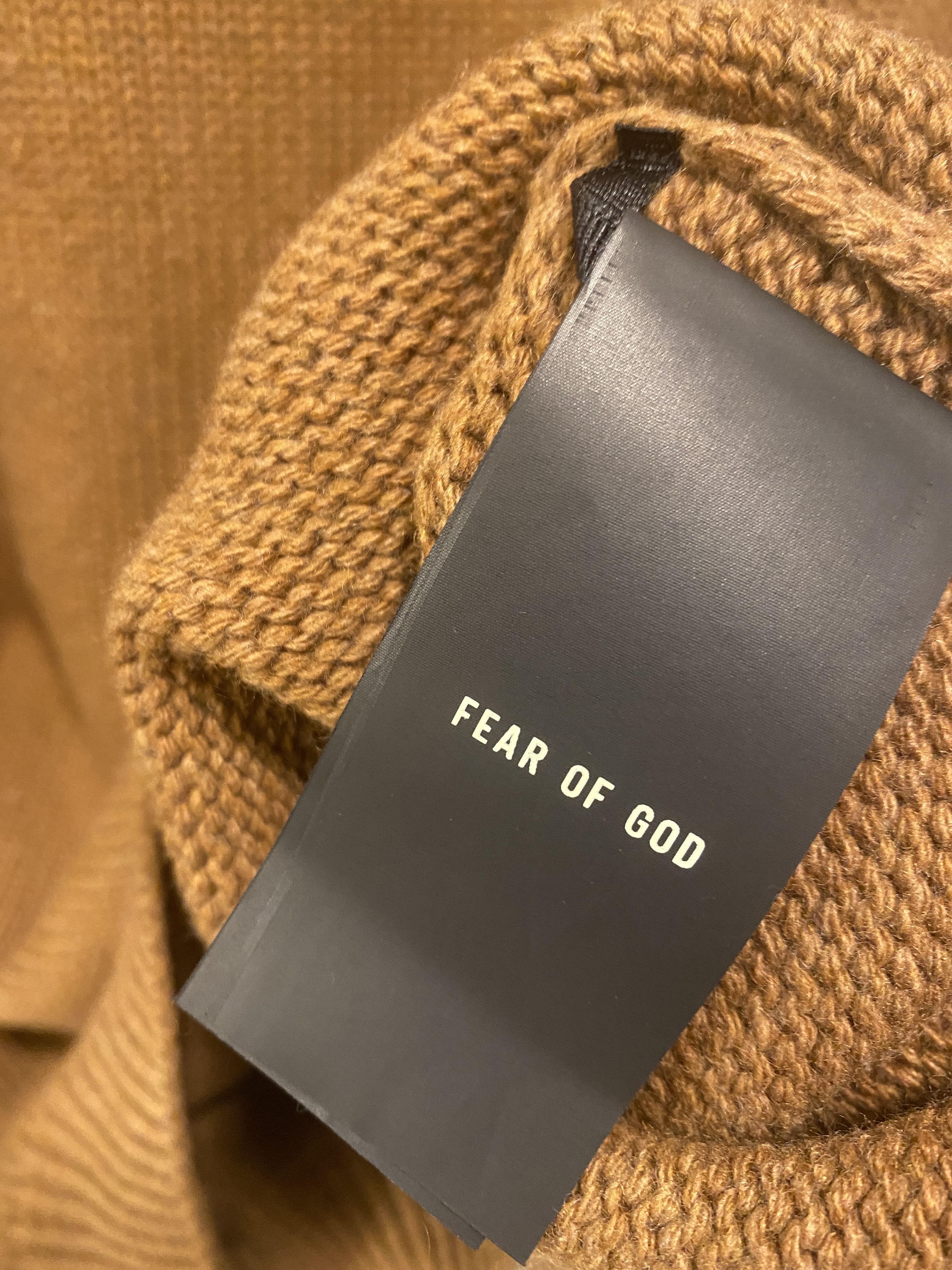 Fear of God Fear Of God - Wool Cashmere Sweater Brown medium Size US S / EU 44-46 / 1 - 3 Thumbnail