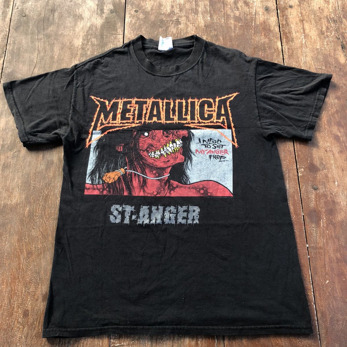 Band Tees × Vintage Metallica St Anger Pushead Design 2003 T
