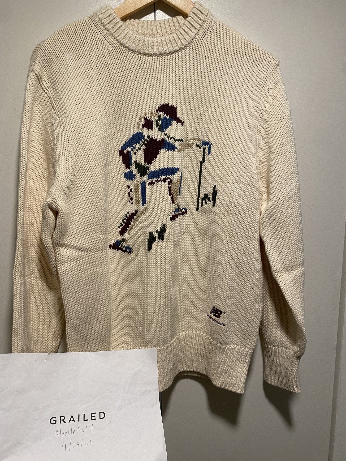 Aime Leon Dore Aime Leon Dore / New Balance Intarsia Hiker Sweater 