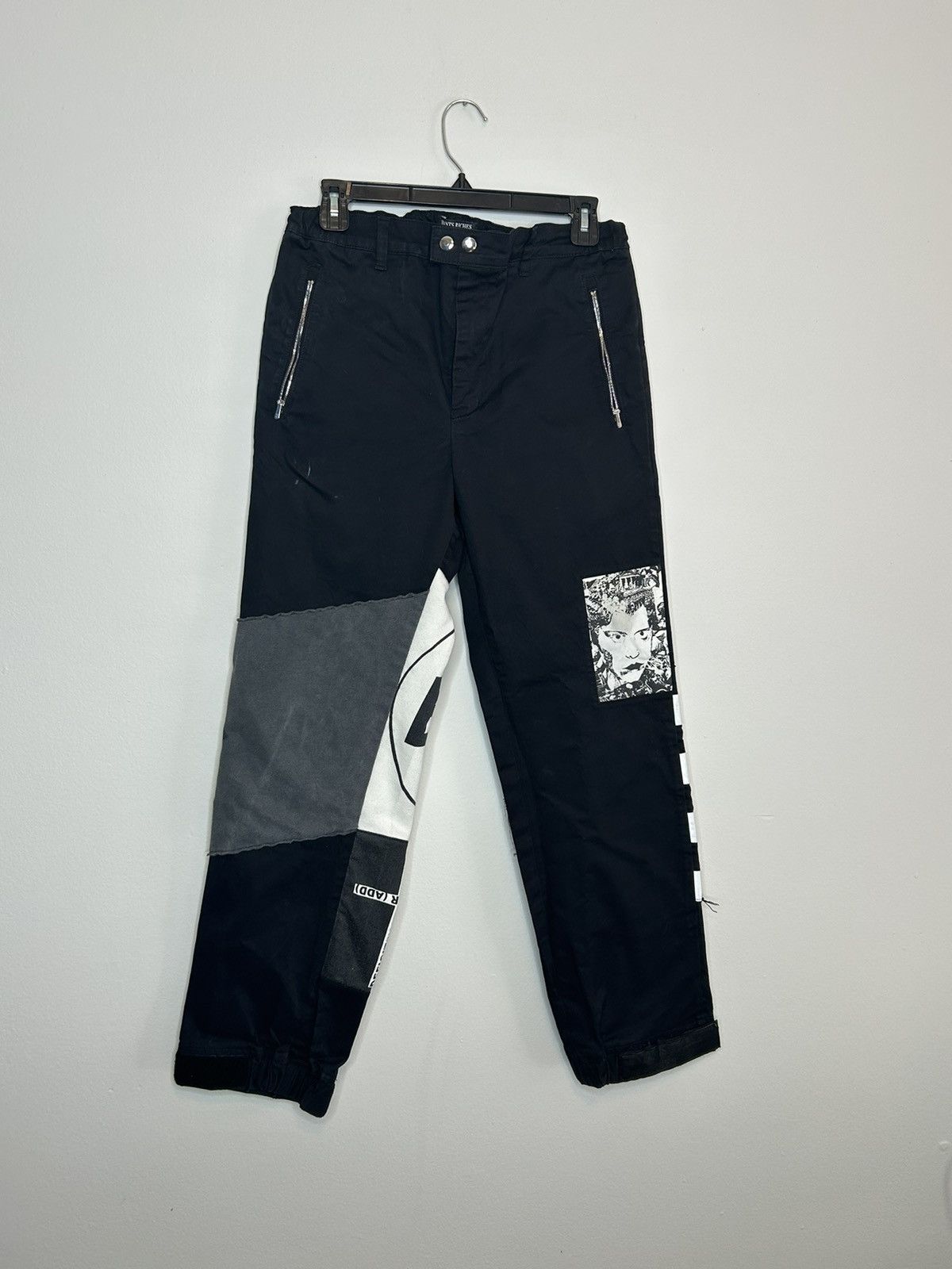 Enfants Riches Deprimes ERD GRAIL patchwork Moto pants Size US 30 / EU 46 - 2 Thumbnail